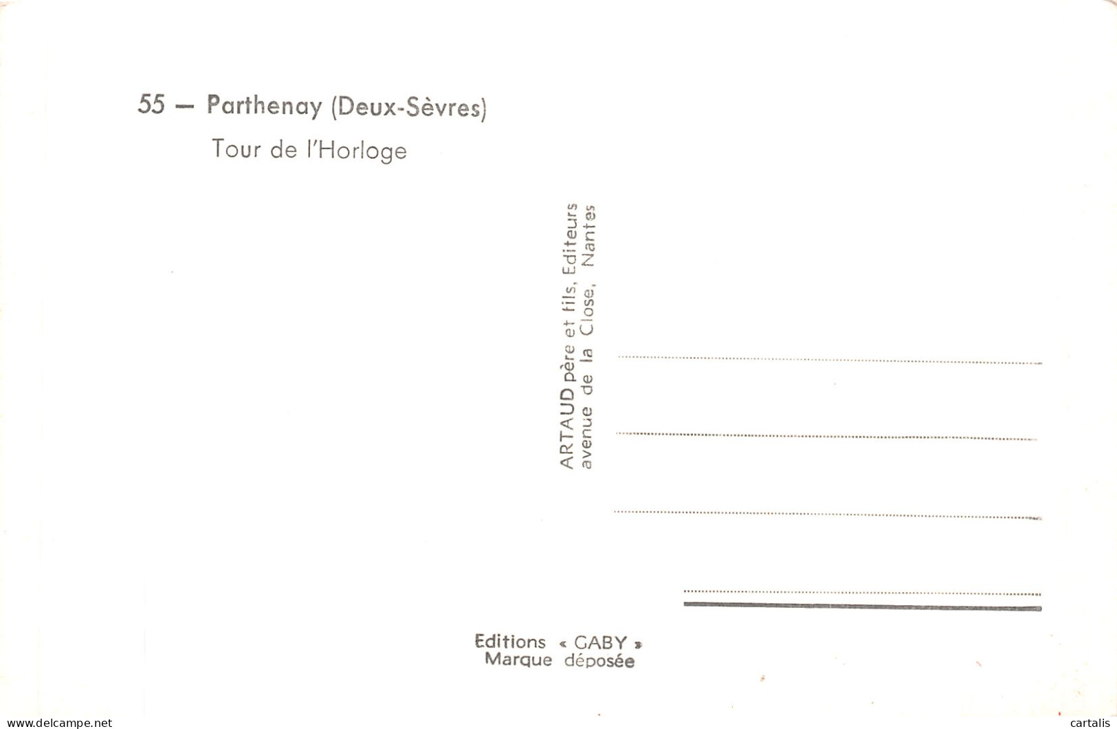 79-PARTHENAY-N°4474-H/0045 - Parthenay