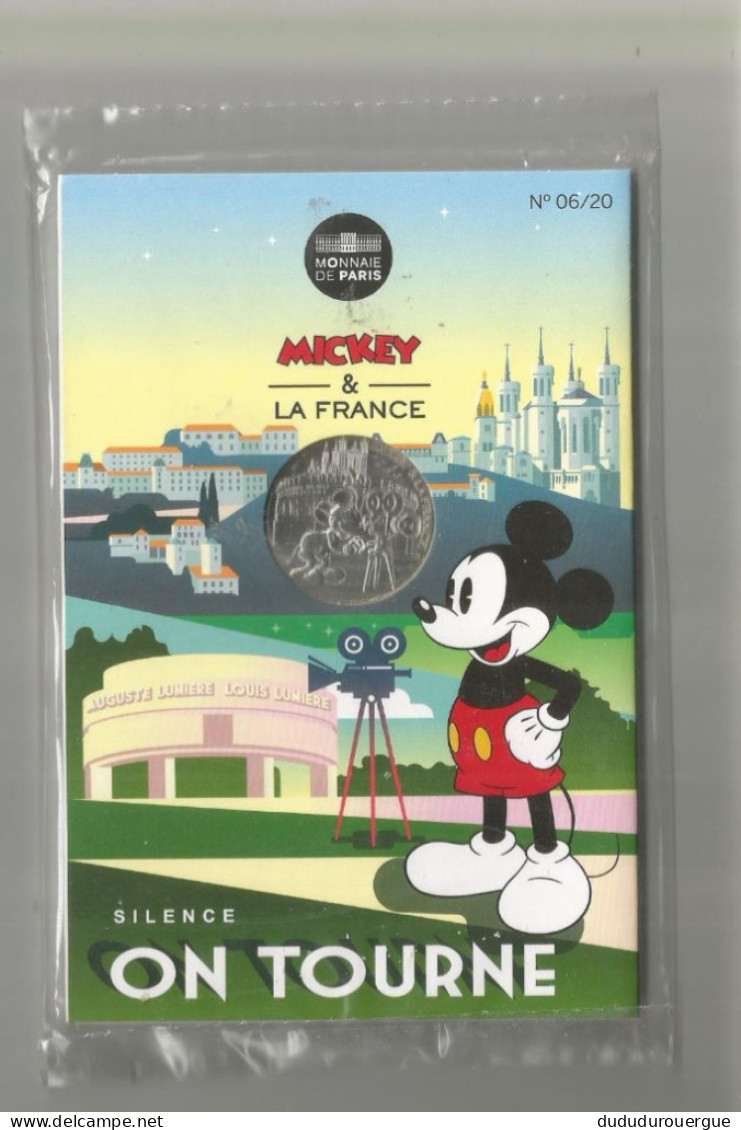 MICKEY & LA FRANCE : 10 EUROS N° 06/20 ARGENT - Frankreich