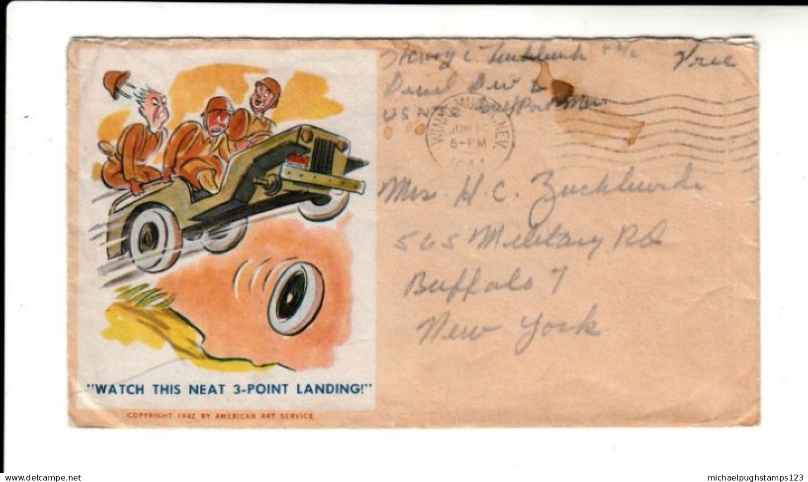 U.S. / W.W.2 Patriotic Envelopes / Nevada - Sonstige & Ohne Zuordnung