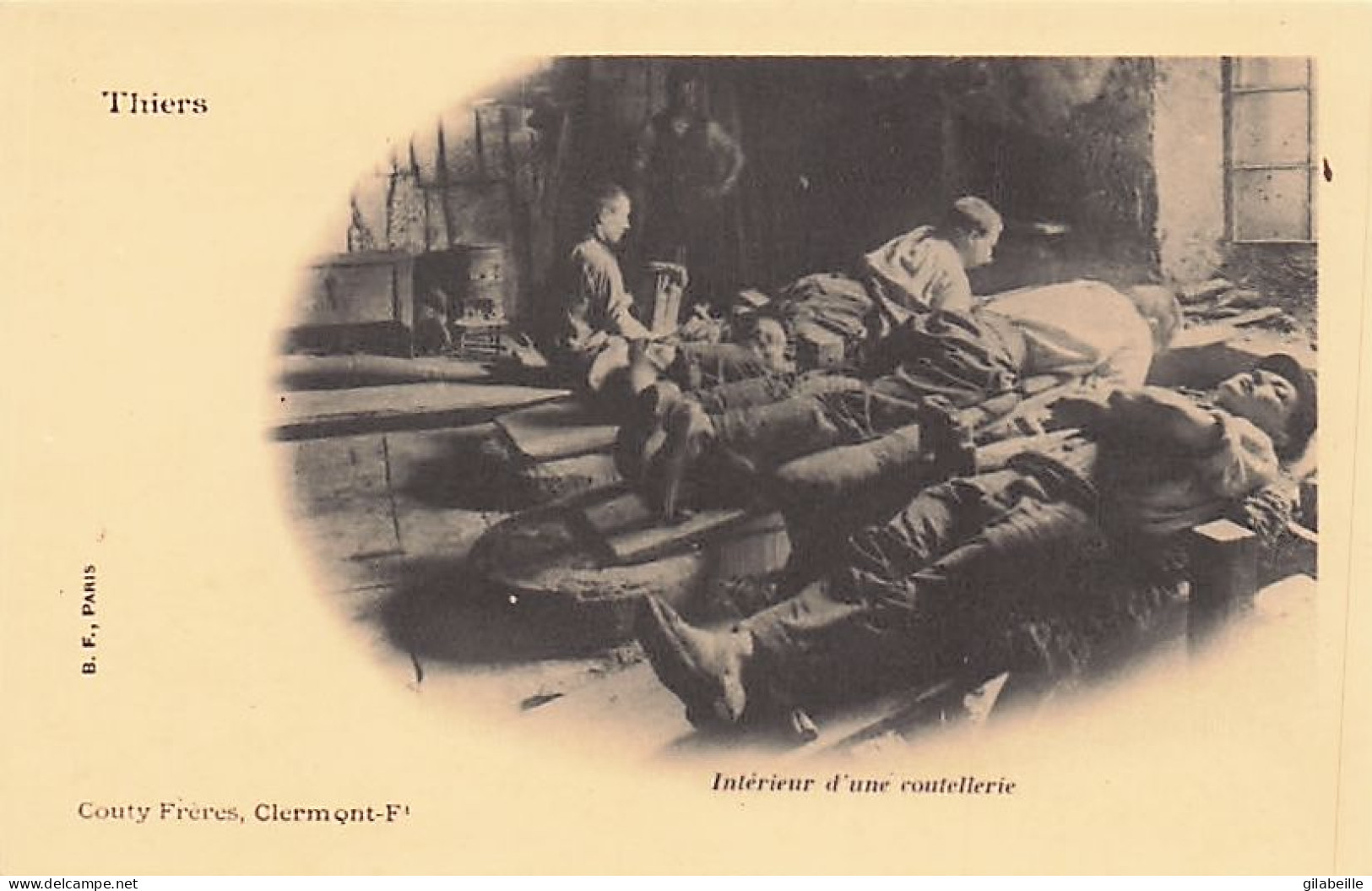 63 - THIERS - Interieur D'une Coutellerie -   Reproduction Cecodi - Thiers