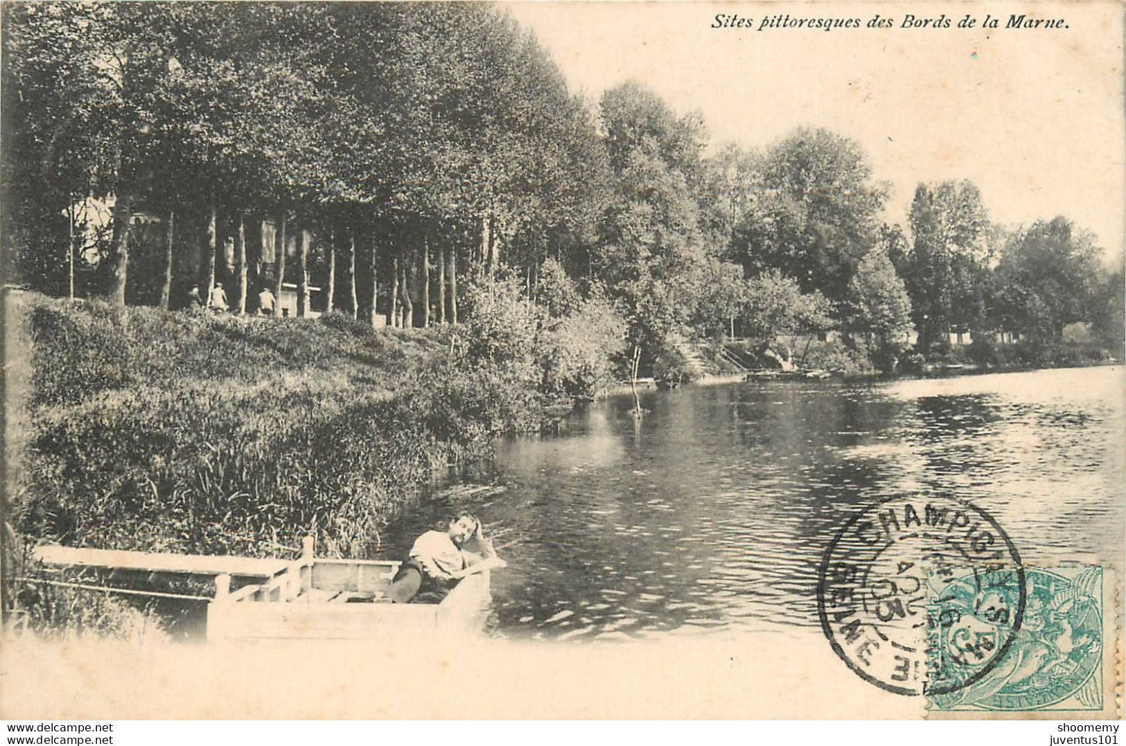 CPA Champigny Sur Marne ???-Sites Pittoresques Des Bords De La Marne-Timbre     L1236 - Champigny Sur Marne