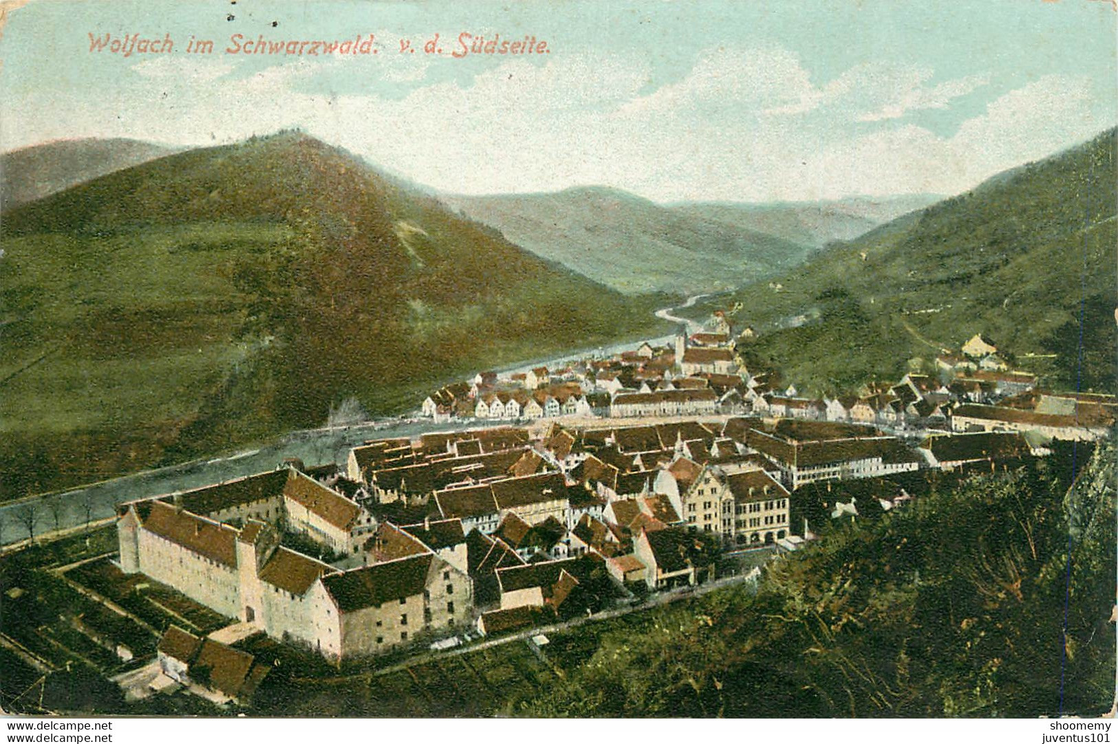 CPA Wolfach Im Schwarzwald V.d. Südseite      L1752 - Wolfach