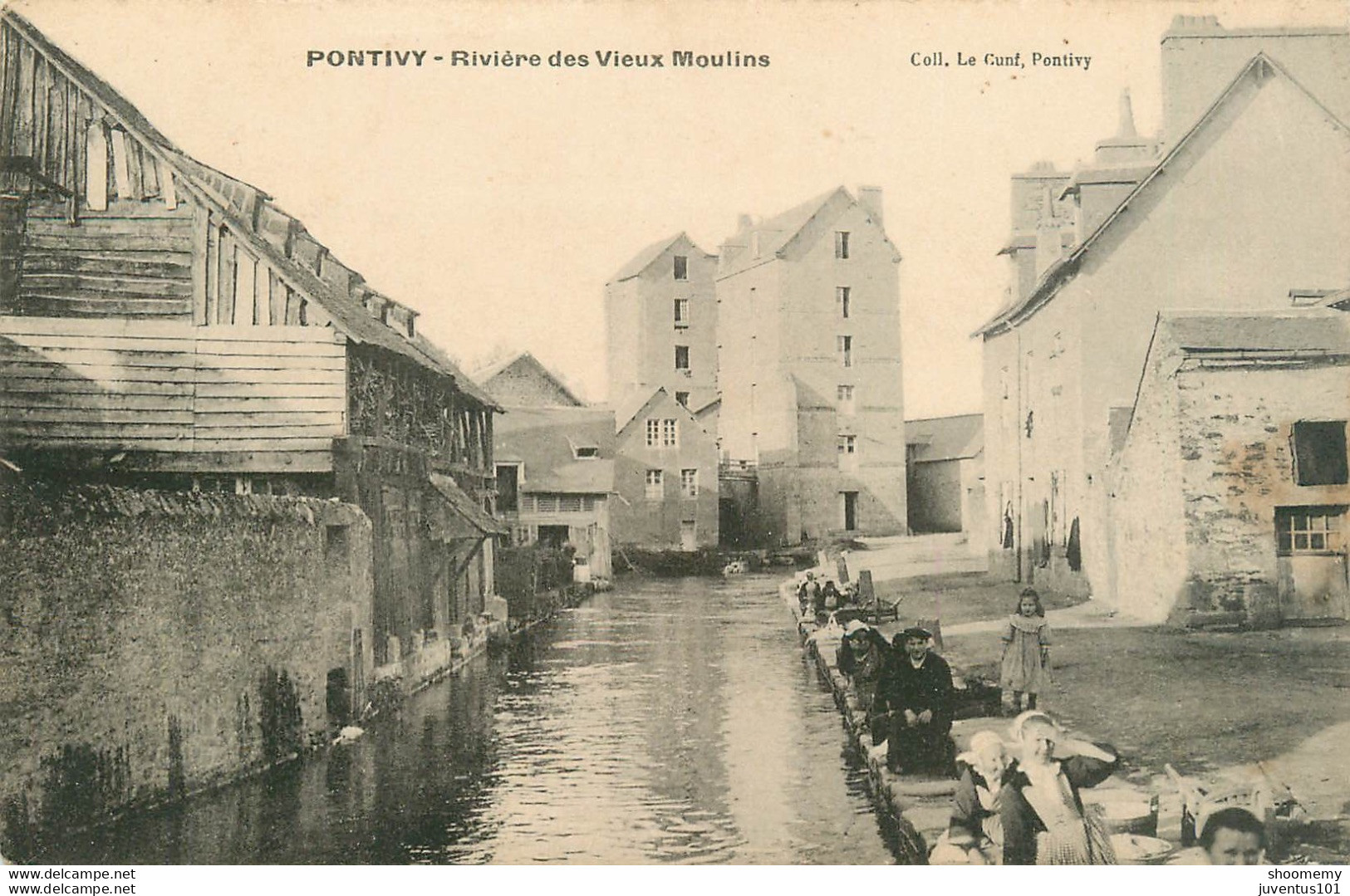 CPA Pontivy-Rivière Des Vieux Moulins      L1465 - Pontivy