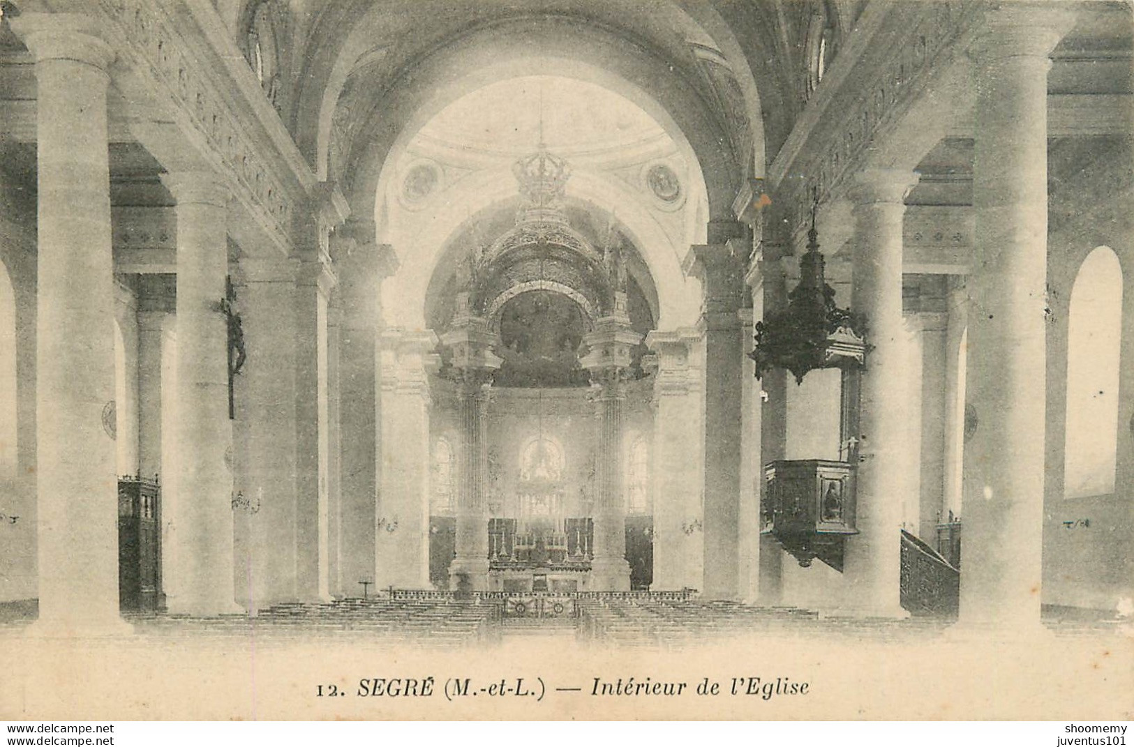 CPA Segré-Intérieur De L'église     L1466 - Segre