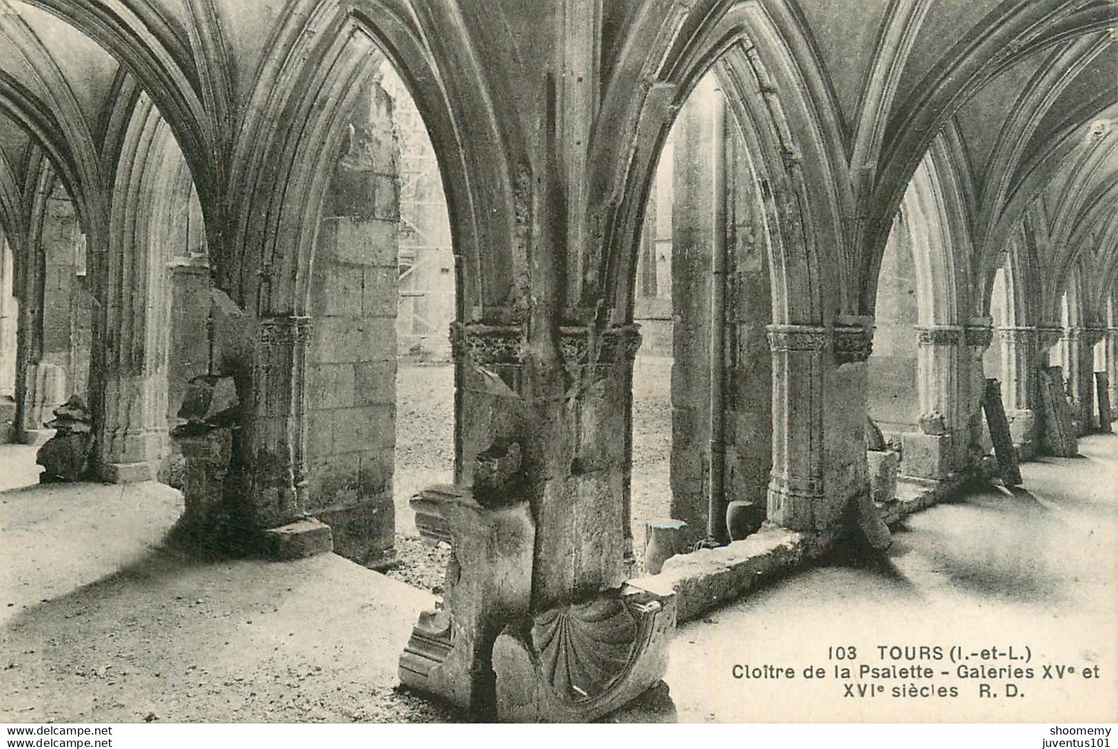 CPA Tours-Cloitre De La Psalette-103     L1656 - Tours