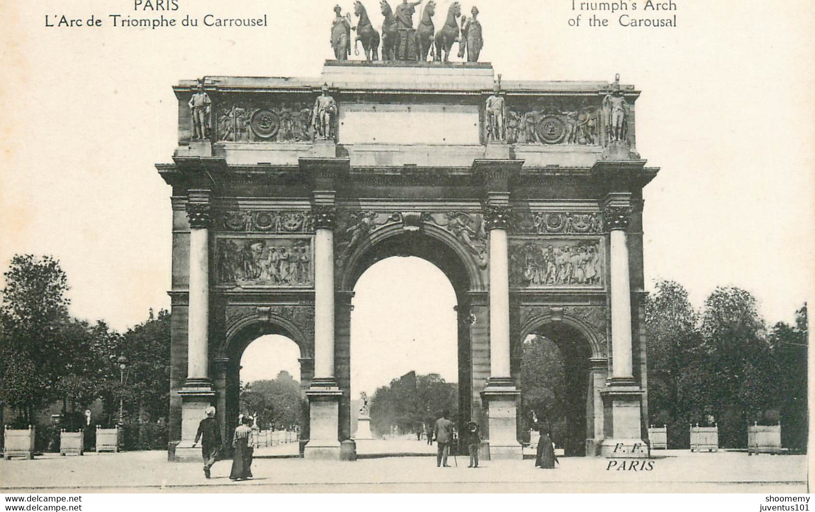 CPA Paris-L'Arc De Triomphe       L1640 - Arc De Triomphe