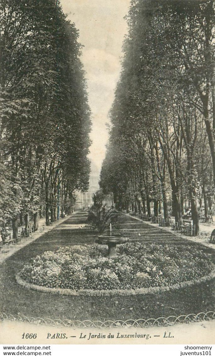 CPA Paris-Jardin Du Luxembourg-1666       L1640 - Parchi, Giardini