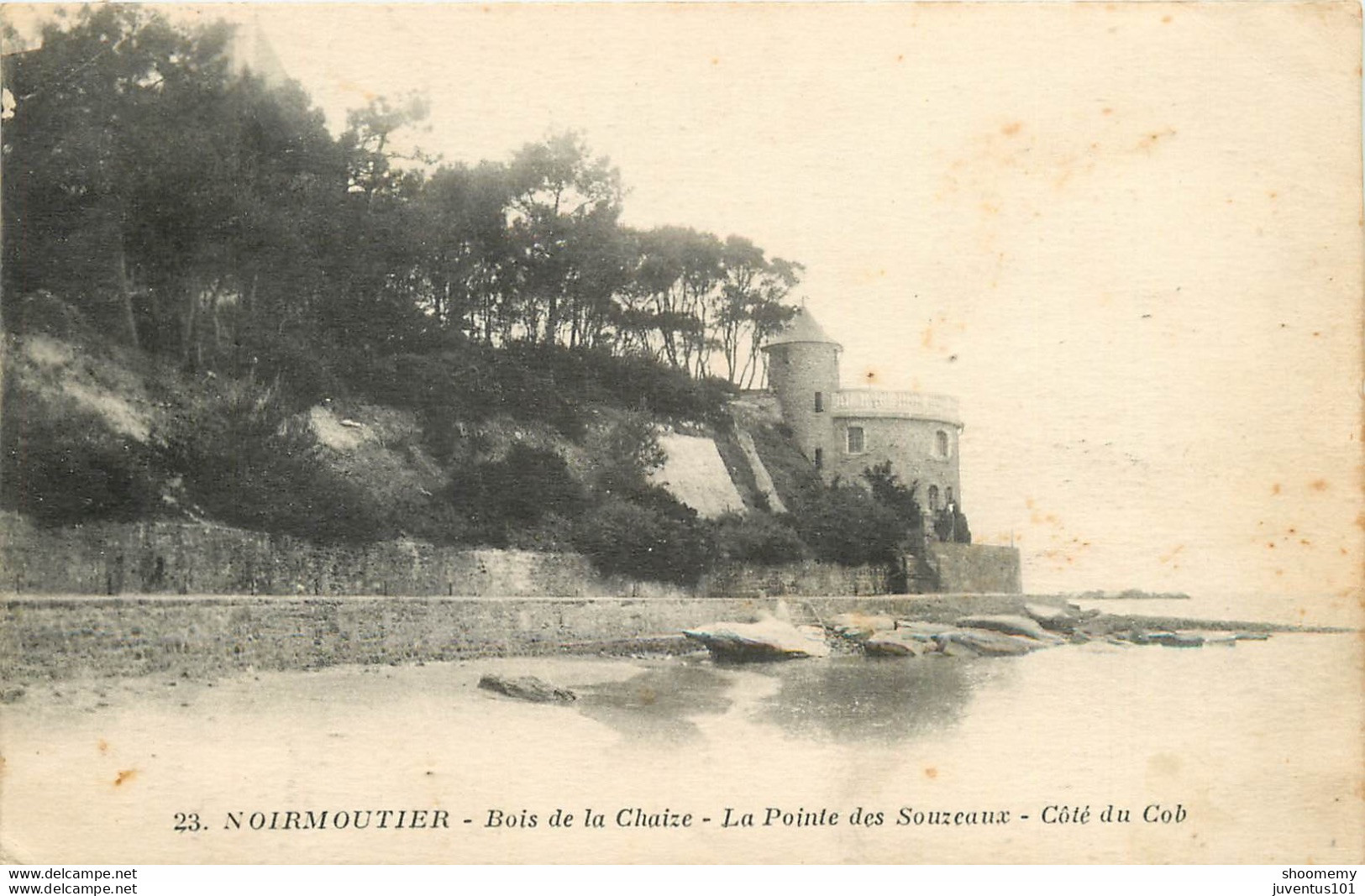 CPA Noirmoutier-Bois De La Chaize-La Pointe Des Souzeaux-Timbre      L1127 - Noirmoutier