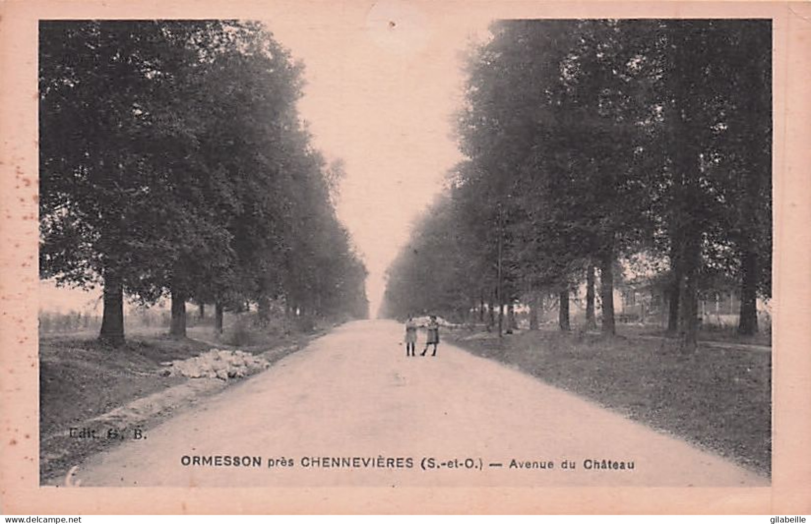 94 - ORMESSON Sur MARNE Pres Chennevieres - Avenue Du Chateau - Ormesson Sur Marne