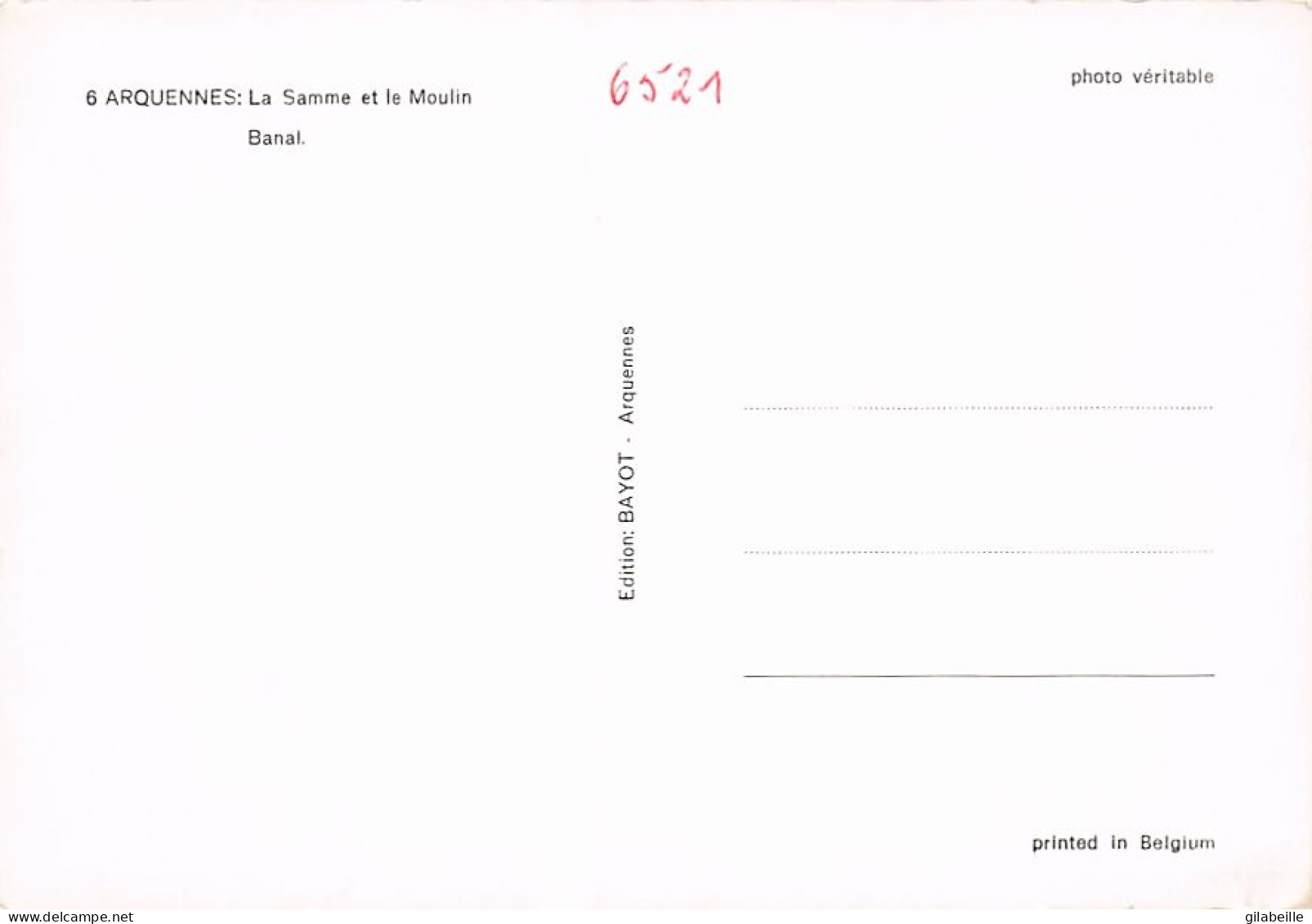 ARQUENNES - La Samme Et Le Moulin Banal - Seneffe