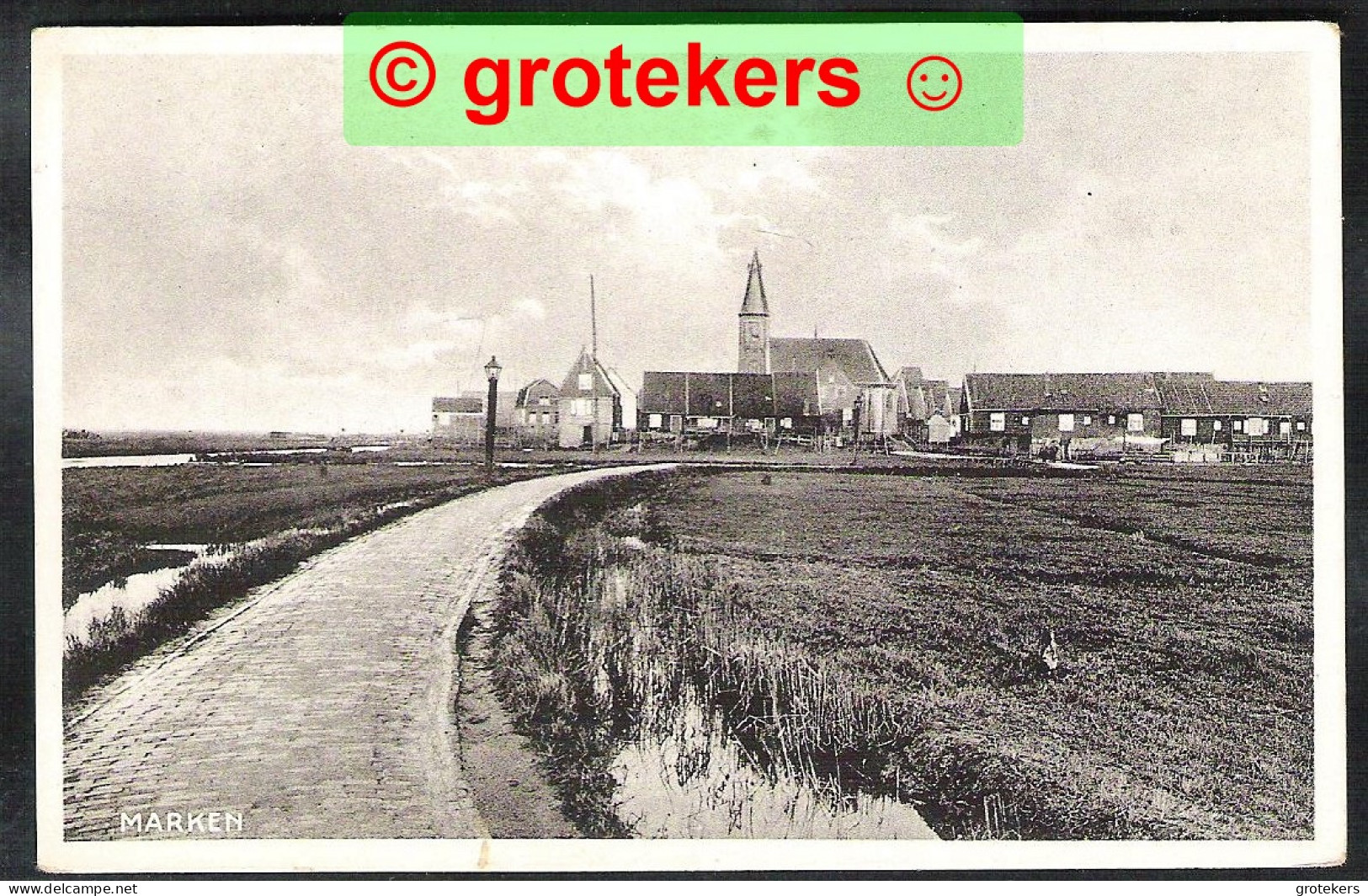 MARKEN Gezicht Op Het Dorp - Marken