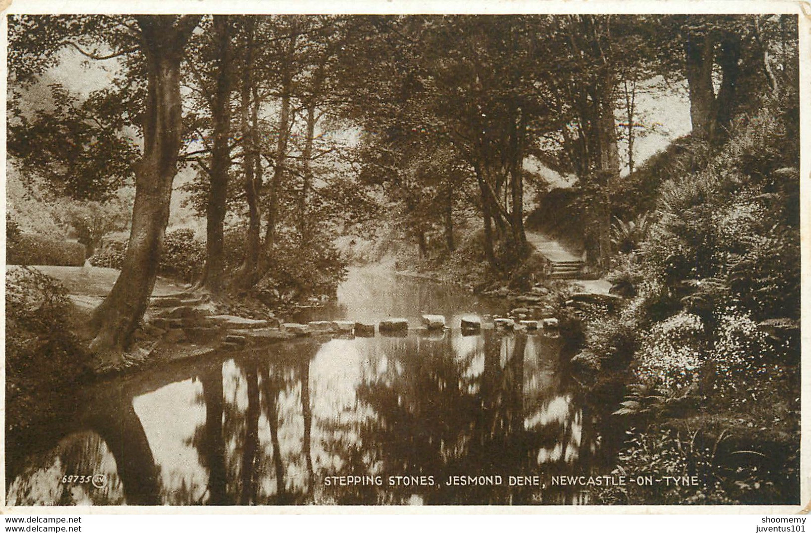 CPA Stepping Stones,Jesmond Dene,Newcastle On Tyne       L1103 - Newcastle-upon-Tyne