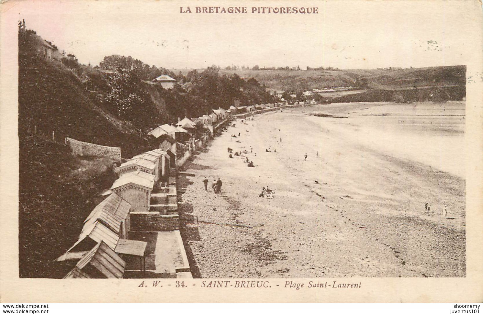 CPA Saint Brieuc-Plage Saint Laurent-34      L1624 - Saint-Brieuc