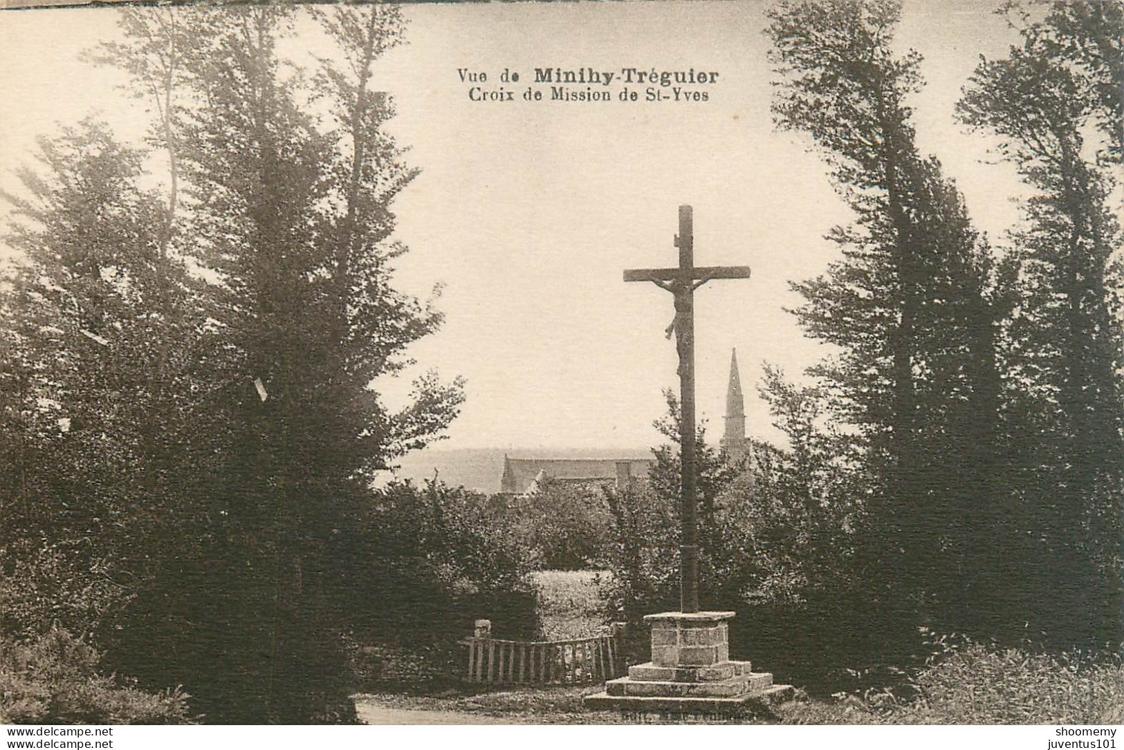 CPA Vue De Minihy-Tréguier-Croix De Mission De St Yves     L2331 - Tréguier