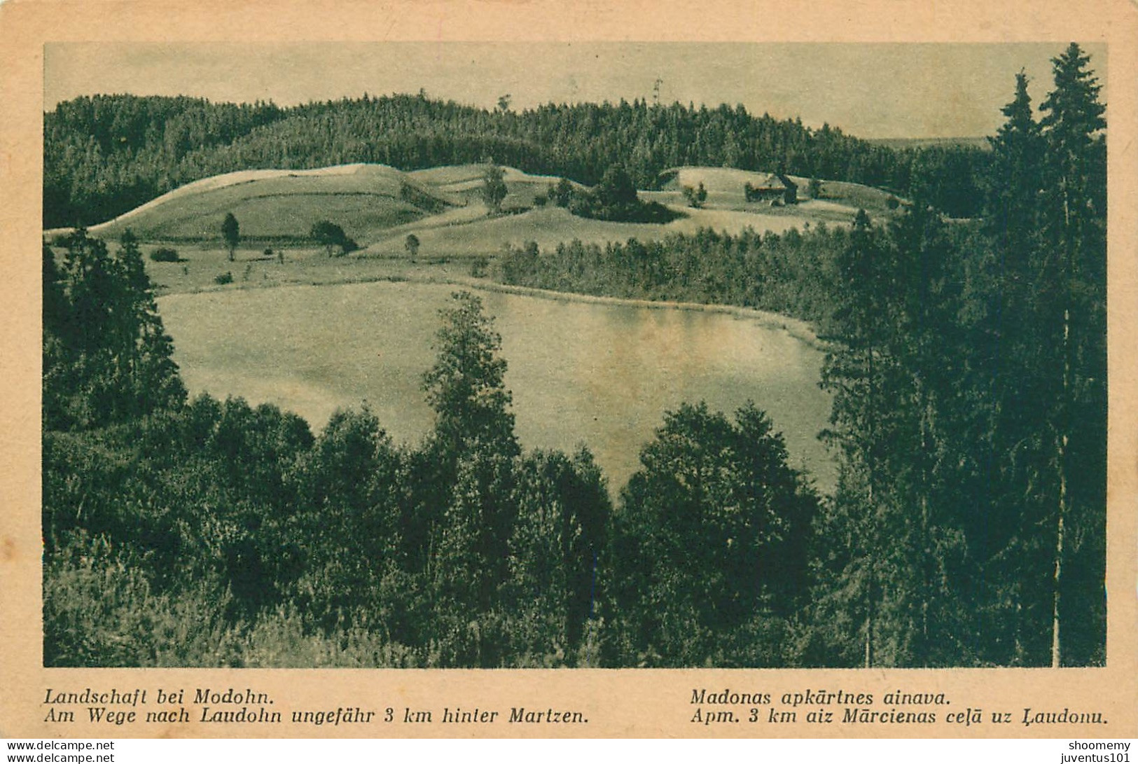 CPA Lettonie-Landschaft Bei Modohn     L2331 - Latvia