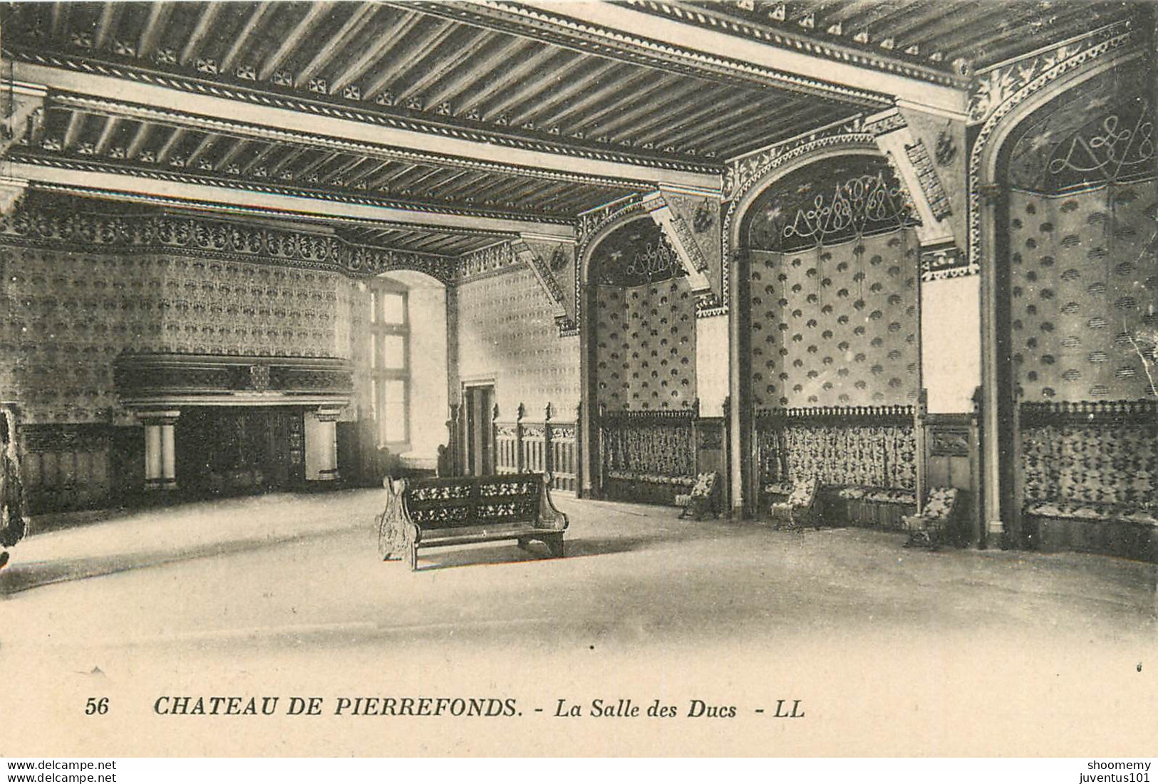 CPA Château De Pierrefonds-La Salle Des Ducs      L1094 - Pierrefonds