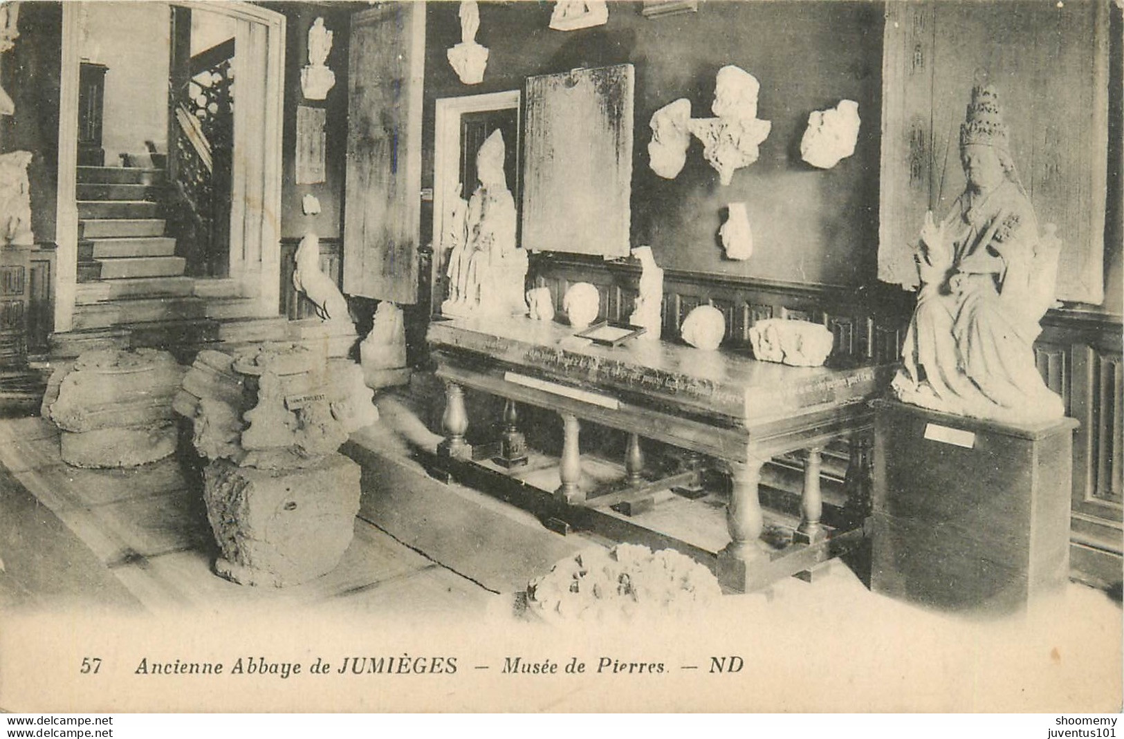 CPA Ancienne Abbaye De Jumièges-Musée De Pierres     L1094 - Jumieges