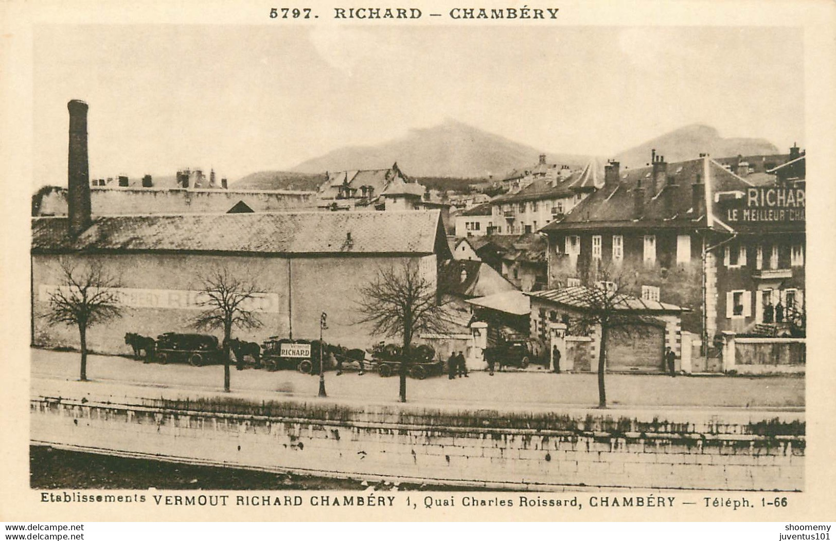 CPA Chambéry-Richard-Etablissements Vermout Richard Chambéry       L1692 - Chambery