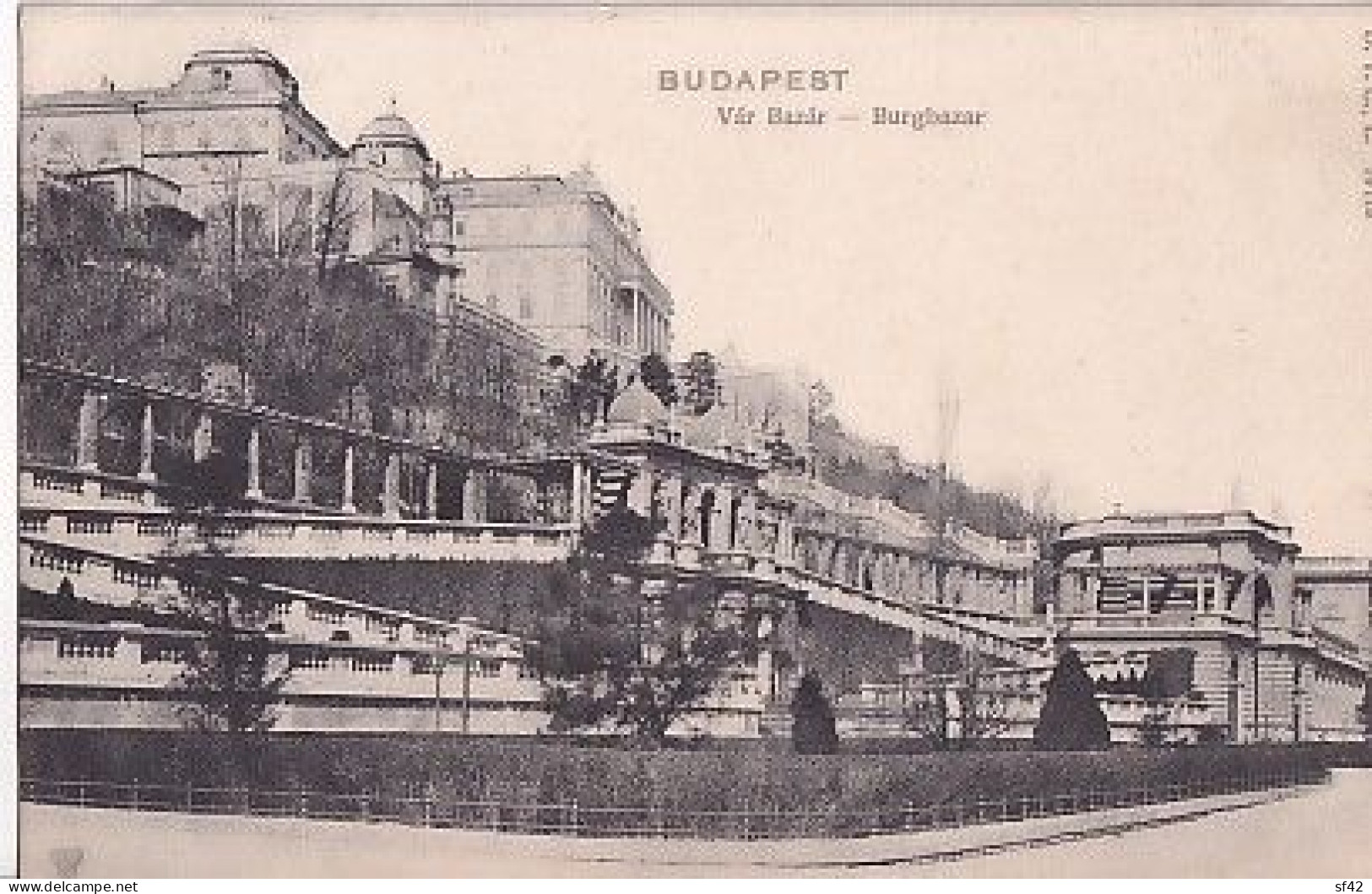 BUDAPEST      VAR BAZAR       PRECURSEUR   +  TIMBRE - Hongrie