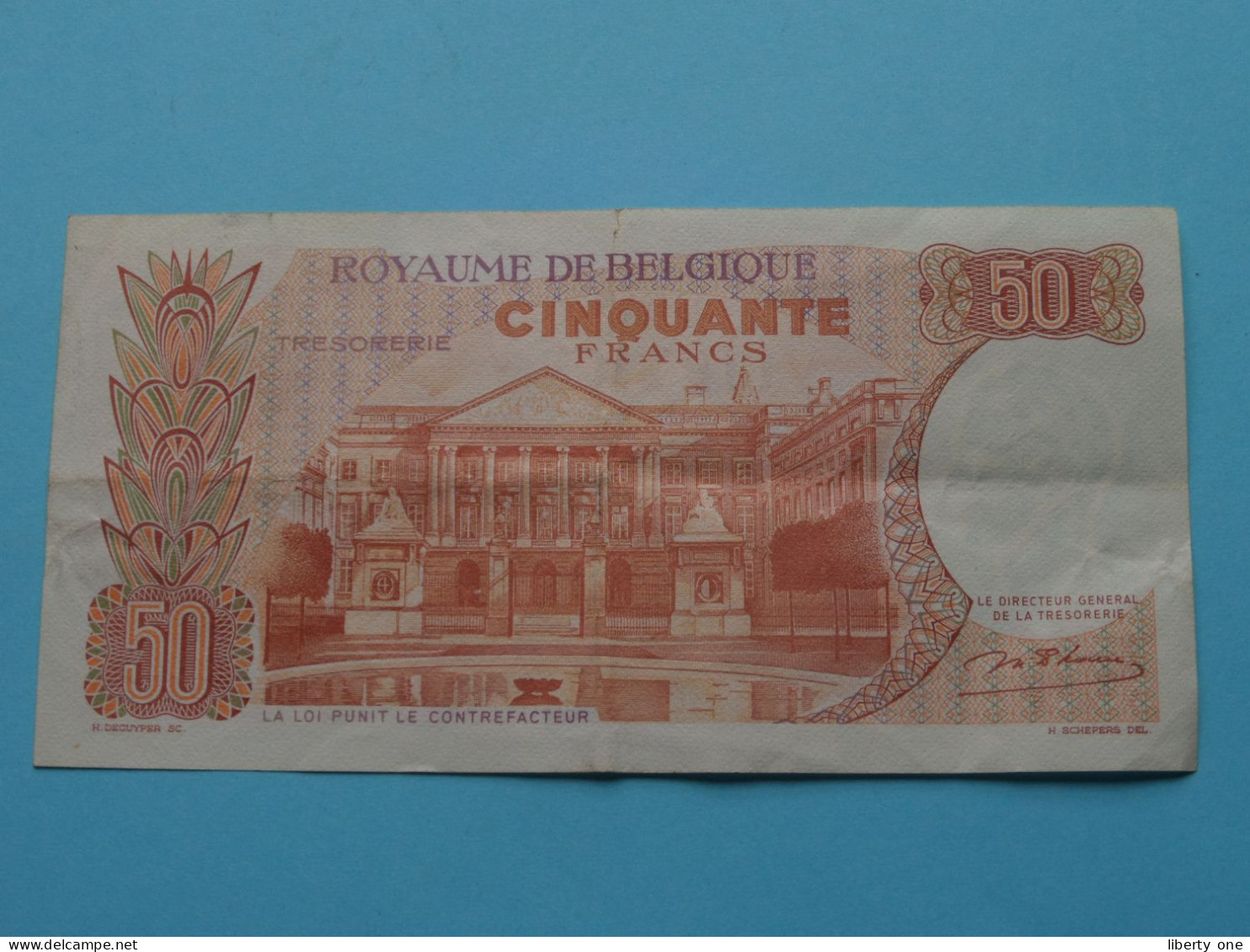 50 Frank - Cinquante Francs > België 16.05.66 ( For Grade, Please See Scans ) Circulated ! - Andere & Zonder Classificatie