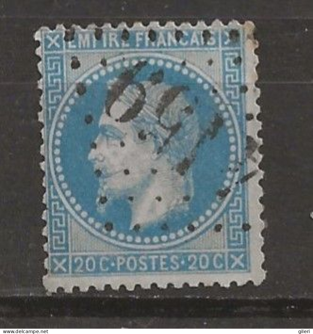 N 29A Ob Gc4159 - 1863-1870 Napoleon III With Laurels