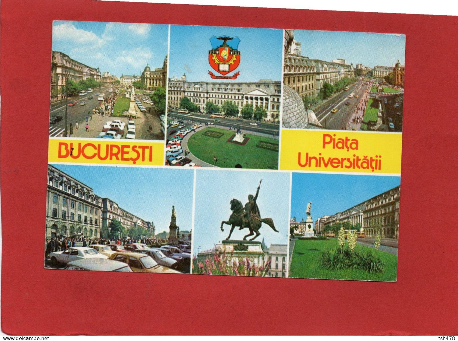 ROUMANIA---ROUMANIE--BUCURESTI---Piata Universitatii--Multi-vues---voir 2 Scans - Romania