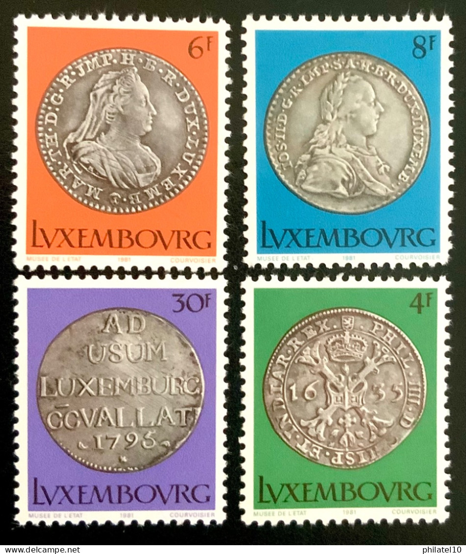 1981 LUXEMBOURG PIÈCE 17e . 18e SIÈCLE - NEUF** - Nuovi