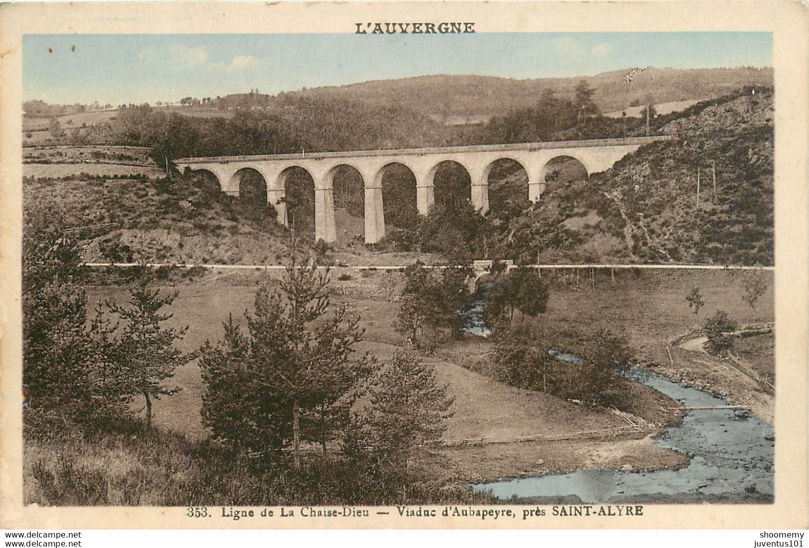 CPA Ligne De La Chaise Dieu-Viaduc D'Aubapeyre   L1325 - La Chaise Dieu