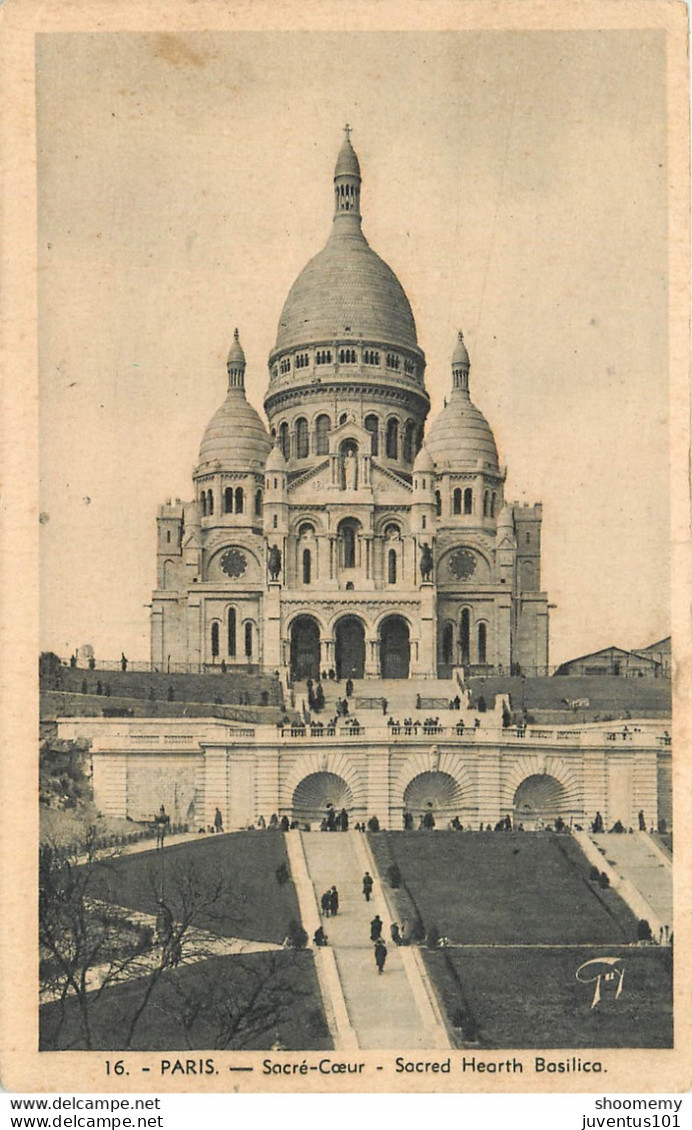 CPA Paris-Sacré Coeur   L1330 - Sacré-Coeur