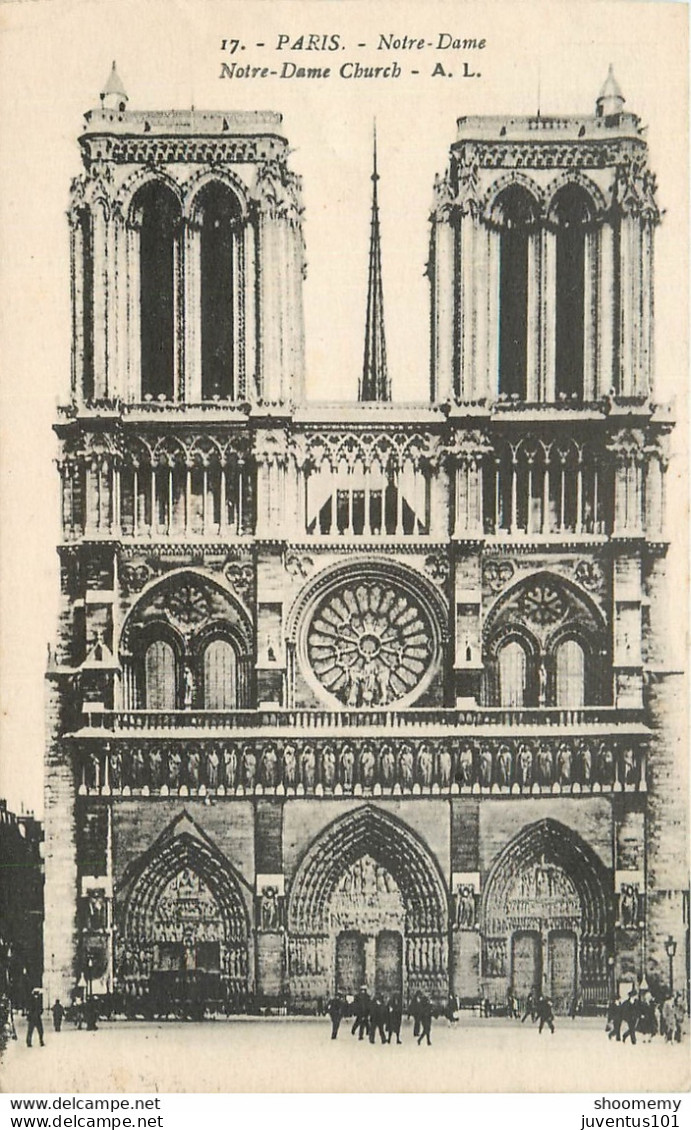 CPA Paris-Notre Dame   L1330 - Notre-Dame De Paris