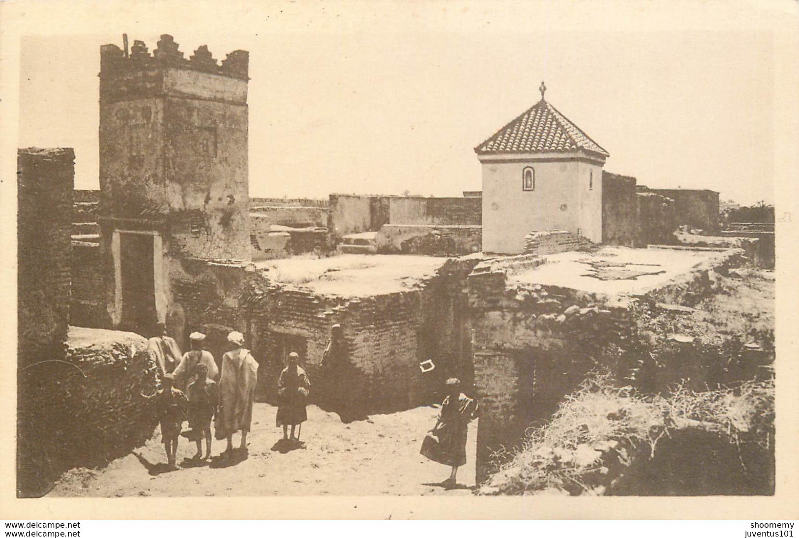 CPA Marrakech-Mosquée Des Tanneries-Beau Timbre     L1568 - Marrakech