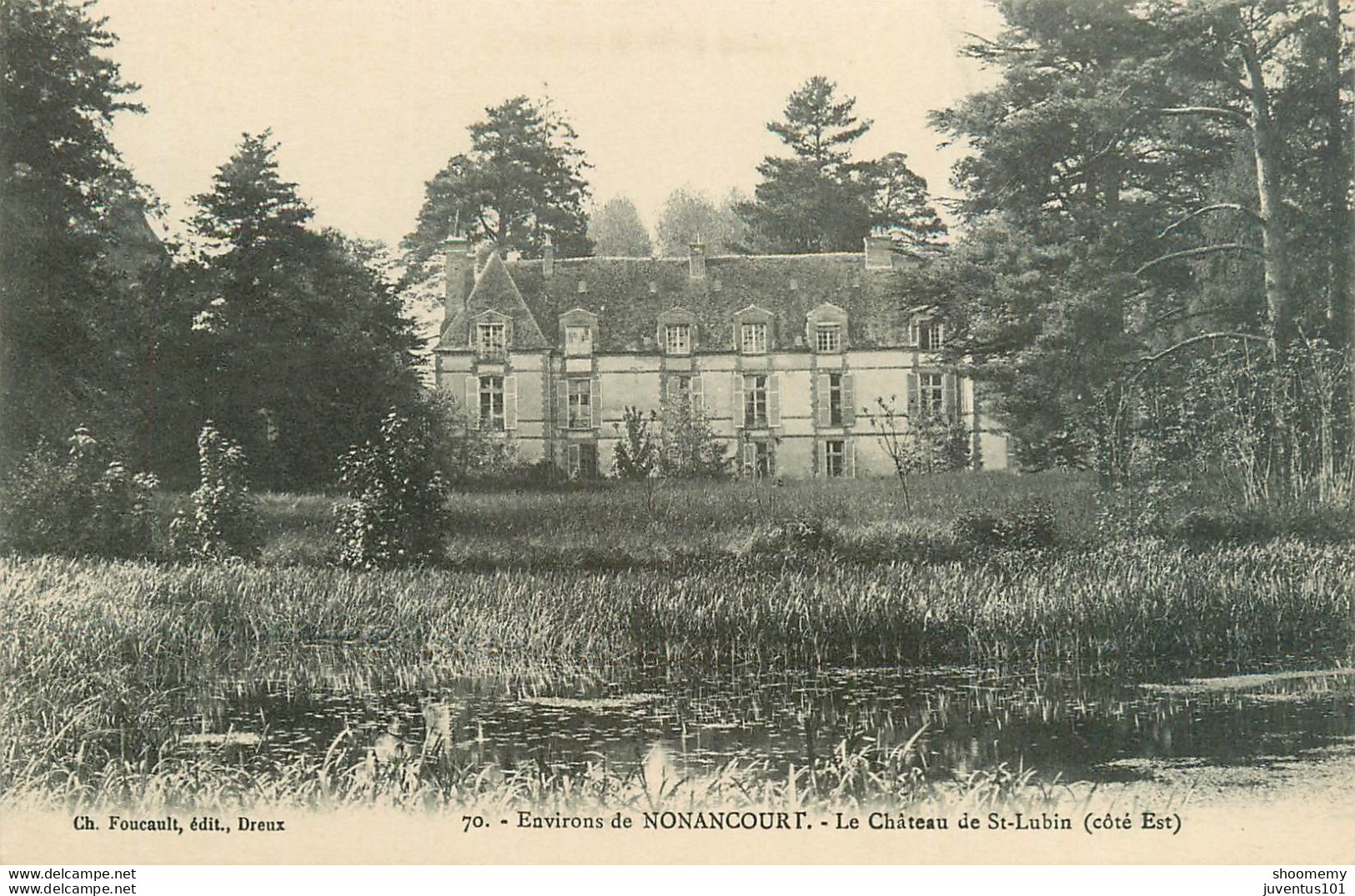 CPA Environs De Nonancourt-Le Château De St-Lubin-70      L1768 - Sonstige & Ohne Zuordnung