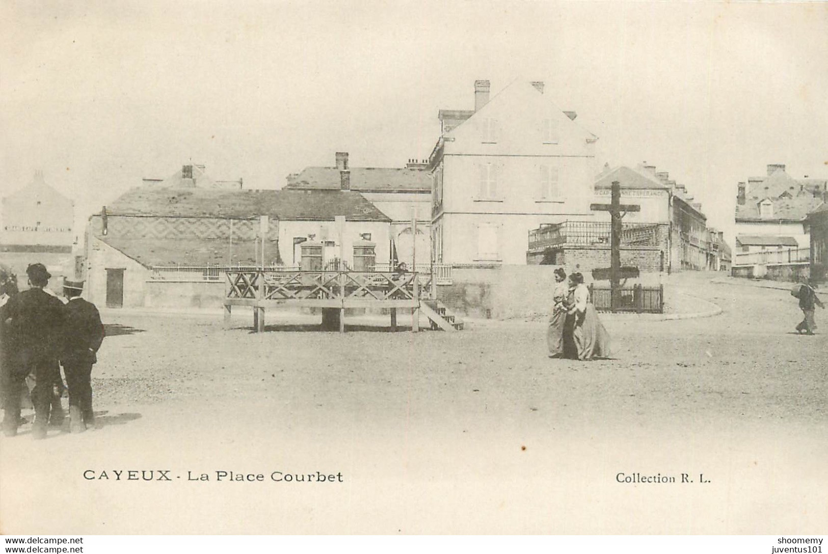 CPA Cayeux-La Place Courbet      L1770 - Cayeux Sur Mer