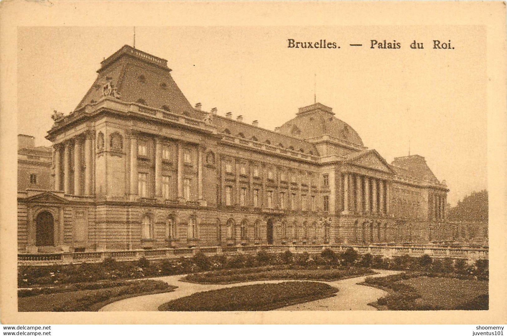 CPA Bruxelles-Palais Du Roi      L1119 - Monuments, édifices