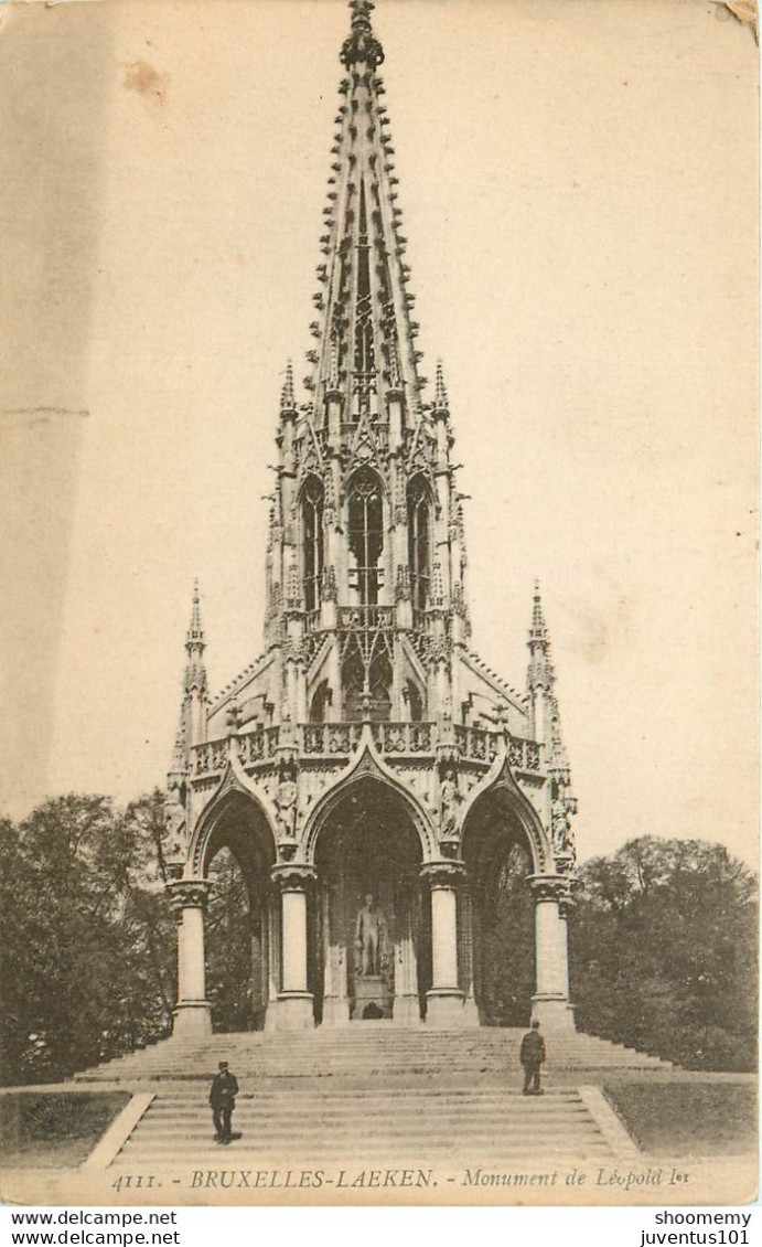 CPA Bruxelles-Monument De Léopold       L1119 - Monuments, édifices