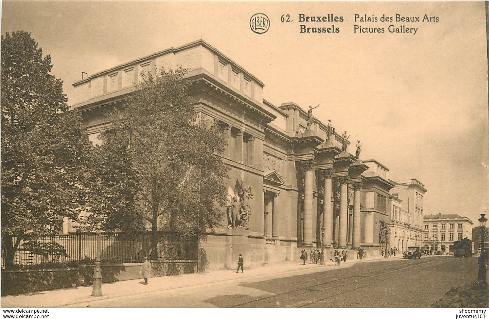 CPA Bruxelles-Palais Des Beaux Arts       L1119 - Monumenten, Gebouwen