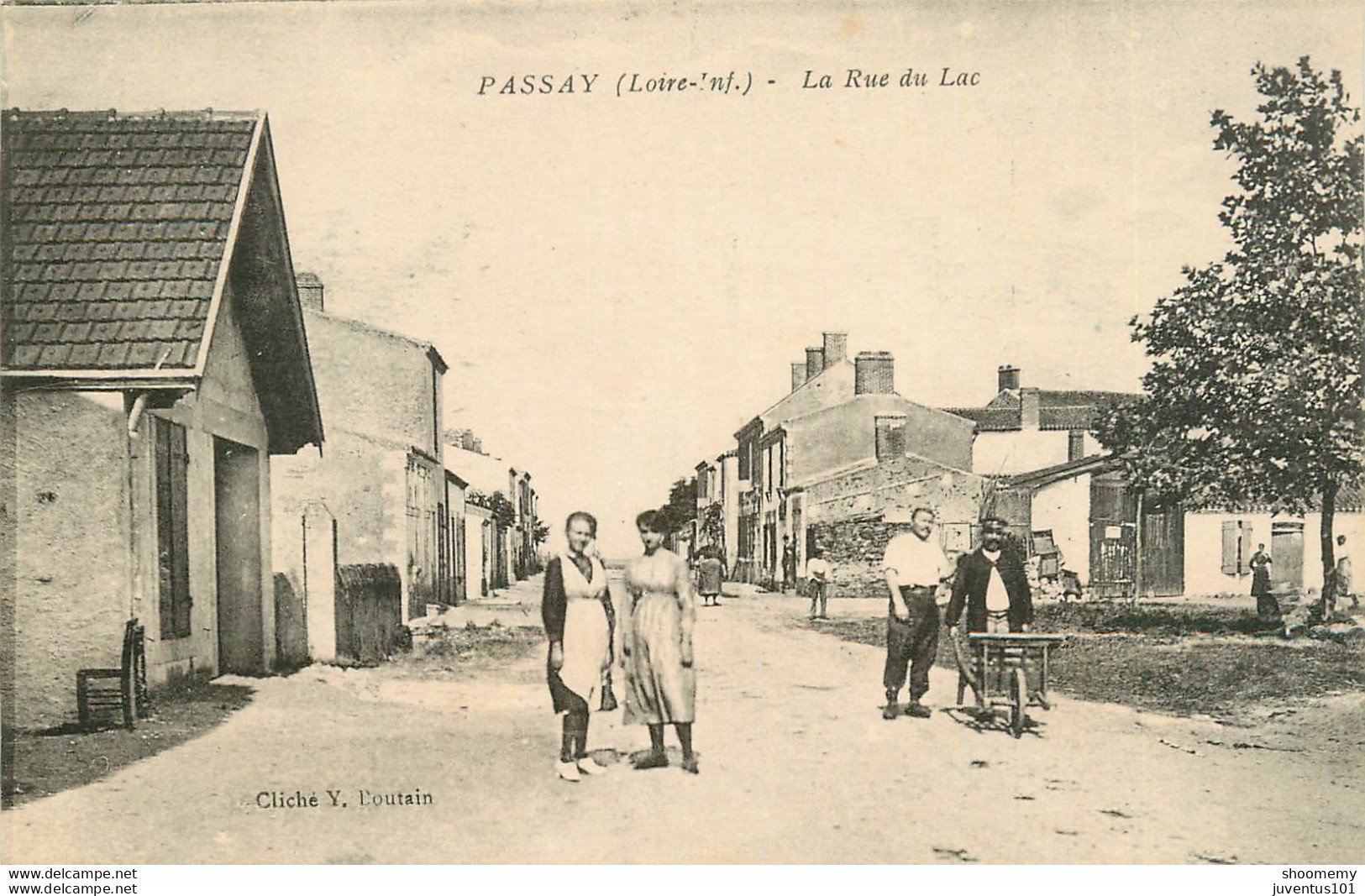 CPA Passay-La Rue Du Lac    L1473 - Sonstige & Ohne Zuordnung