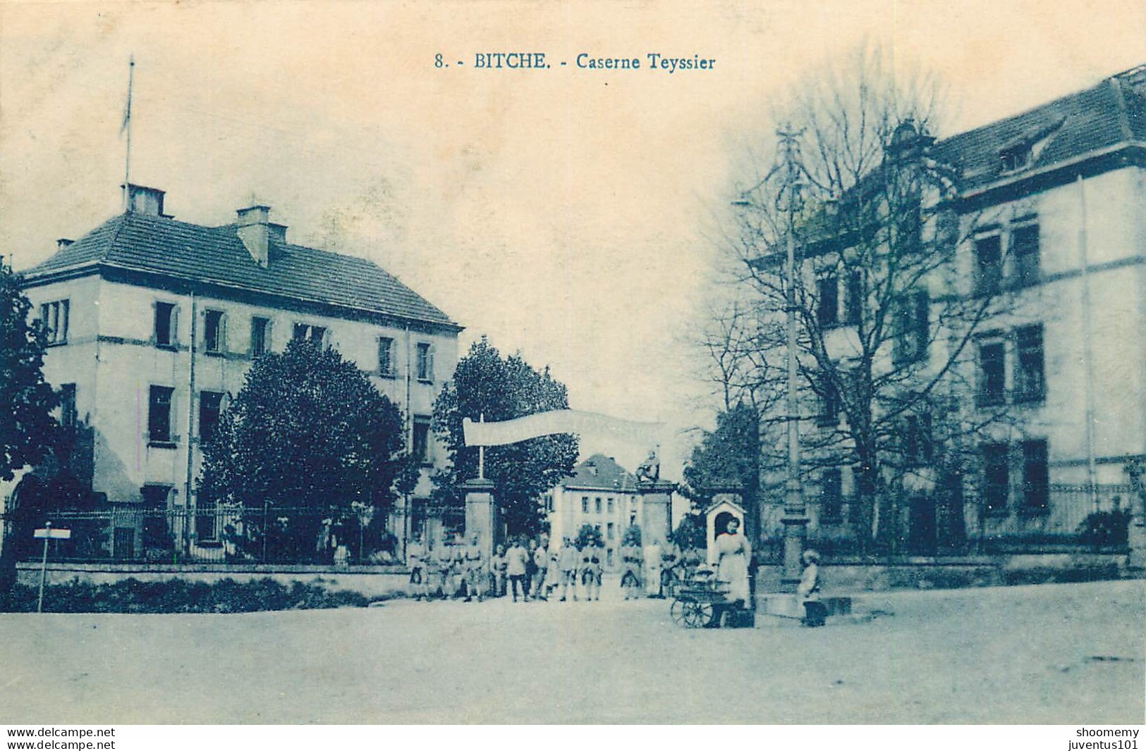 CPA Bitche-Caserne Teyssier    L1473 - Bitche