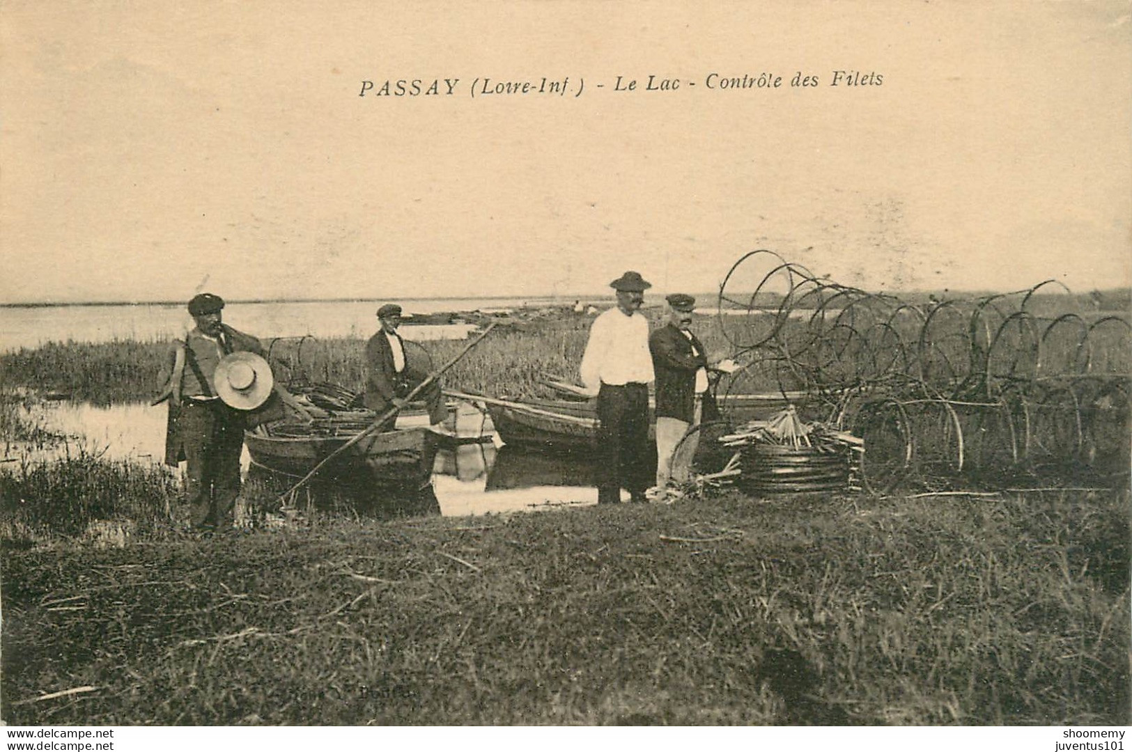 CPA Passay-Le Lac-Contrôle Des Filets   L1474 - Autres & Non Classés