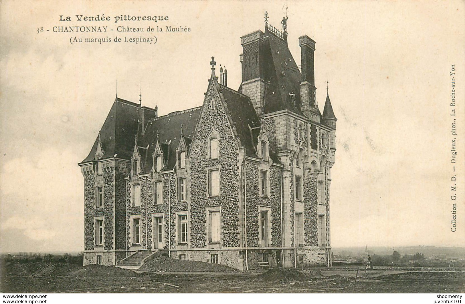CPA Chantonnay-Château De La Mouhée-38       L1729 - Chantonnay