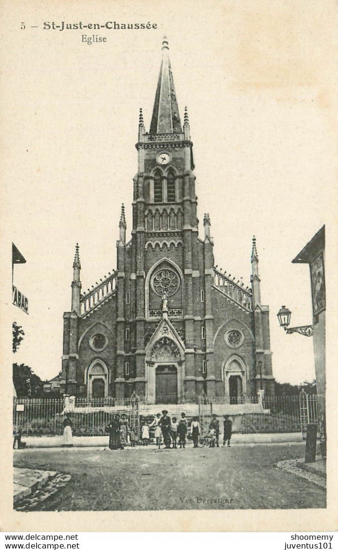 CPA Saint Just En Chaussée-Eglise     L1507 - Saint Just En Chaussee