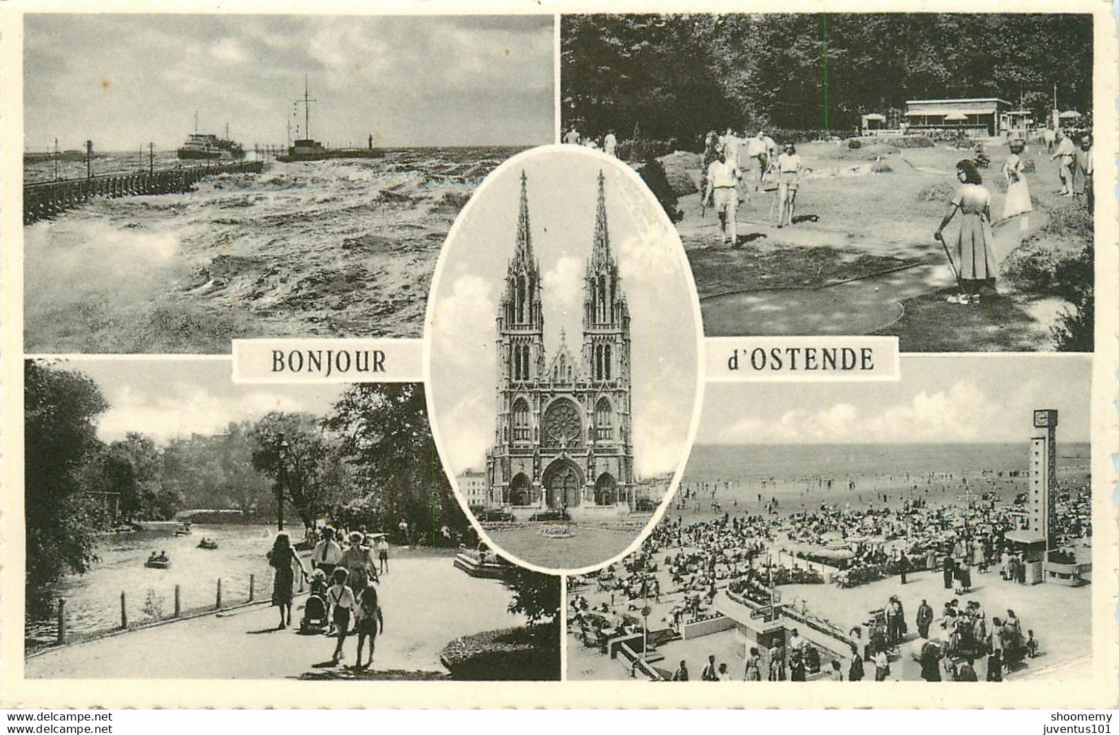 CPA Bonjour D'Ostende-Multivues      L1404 - Oostende