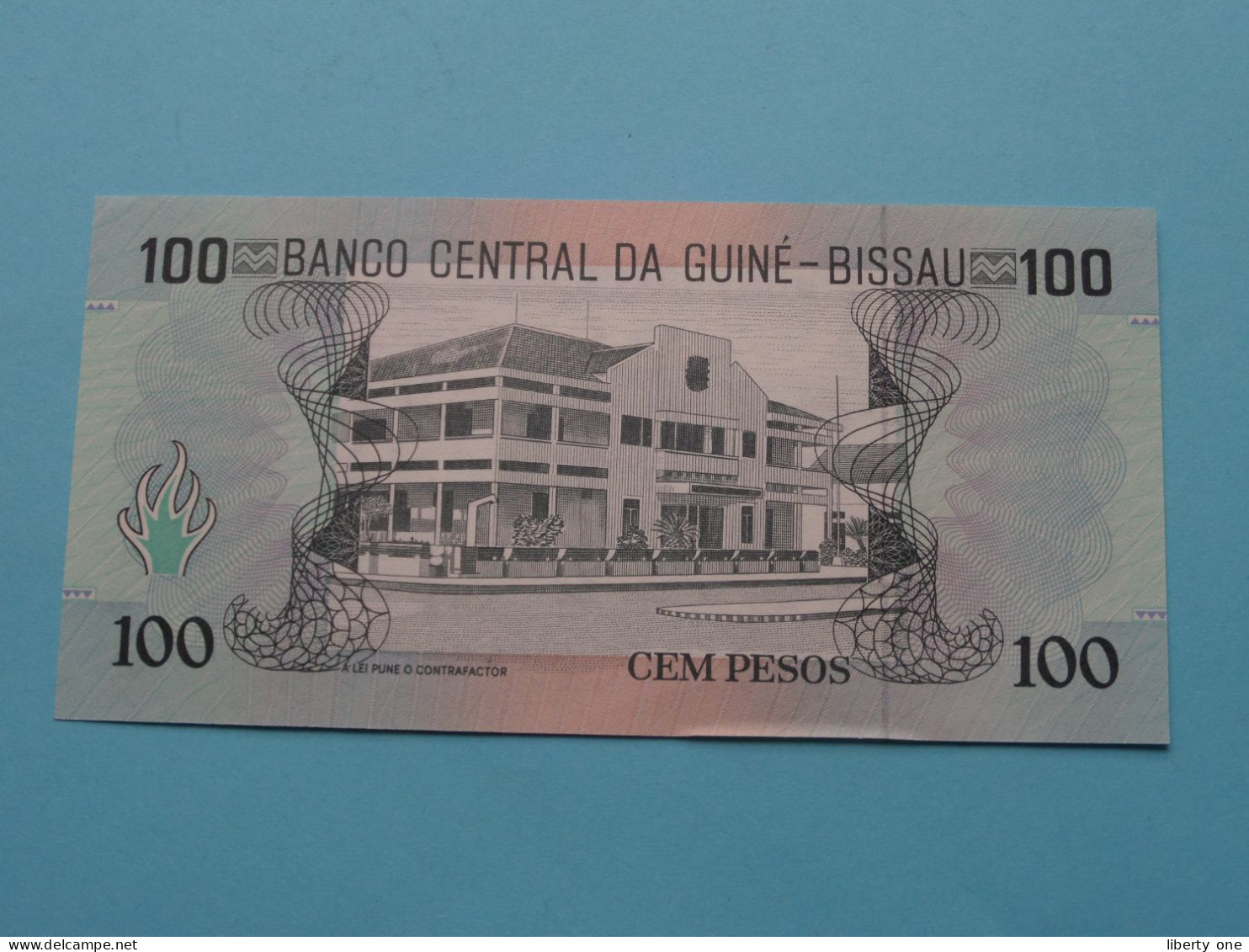 100 (Cem) Pesos (BB341250) 1990 > Banco Central Da Guiné-Bissau ( For Grade, Please See Photo ) UNC ! - Guinea-Bissau
