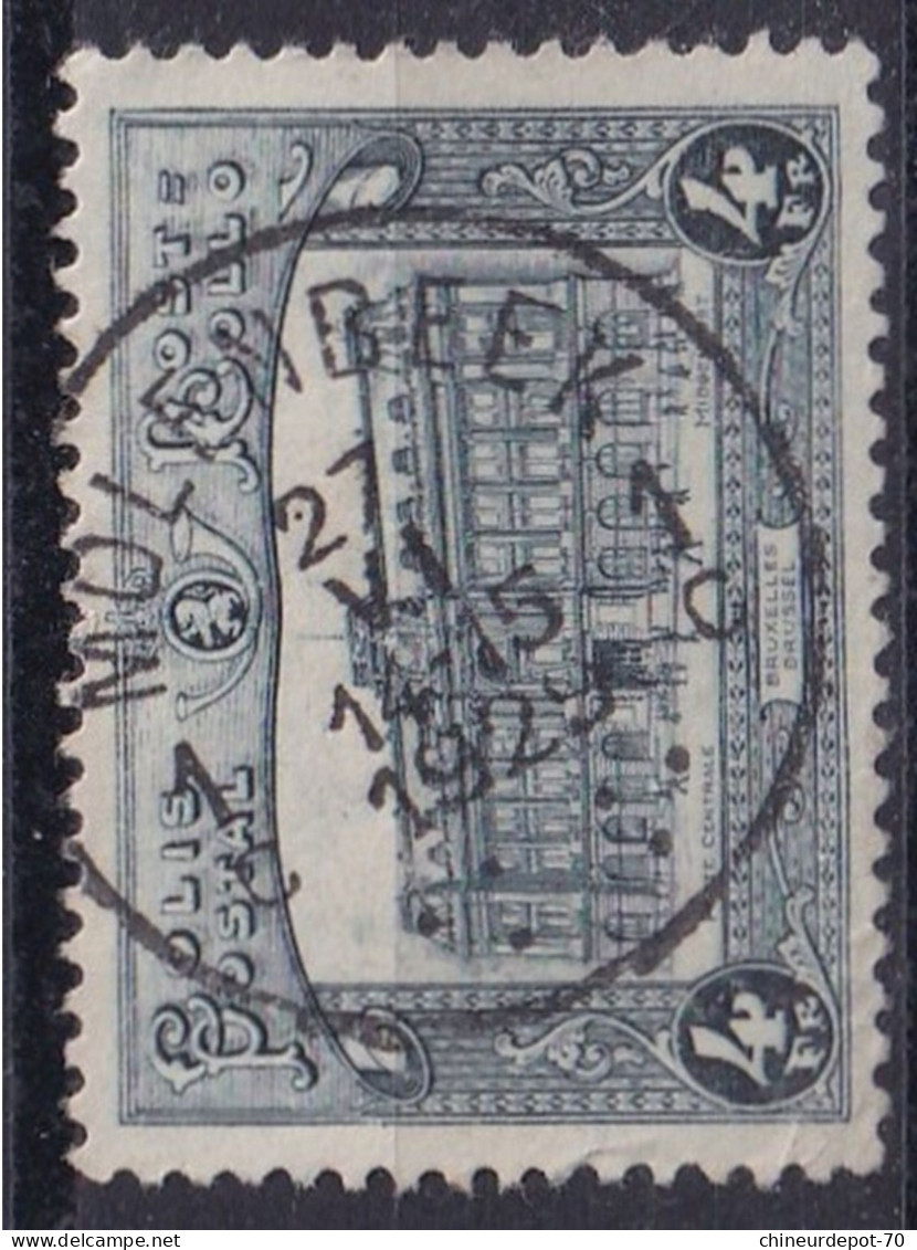 Belgique Chemin De Fer CACHET MOLENBEEK 1 C - Usati