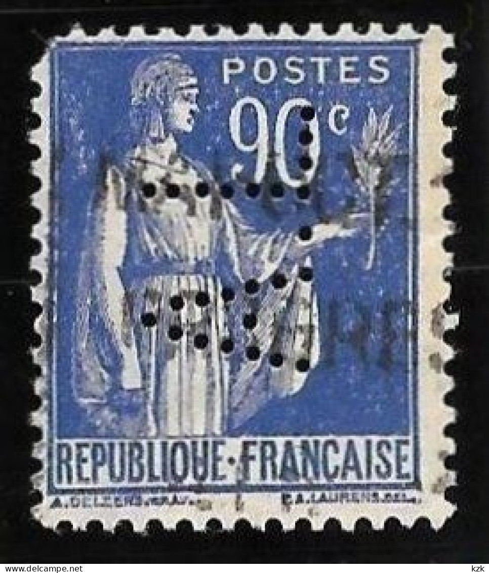 1 04	04	15	N°	368	Perforé	-	AL 125 - Used Stamps