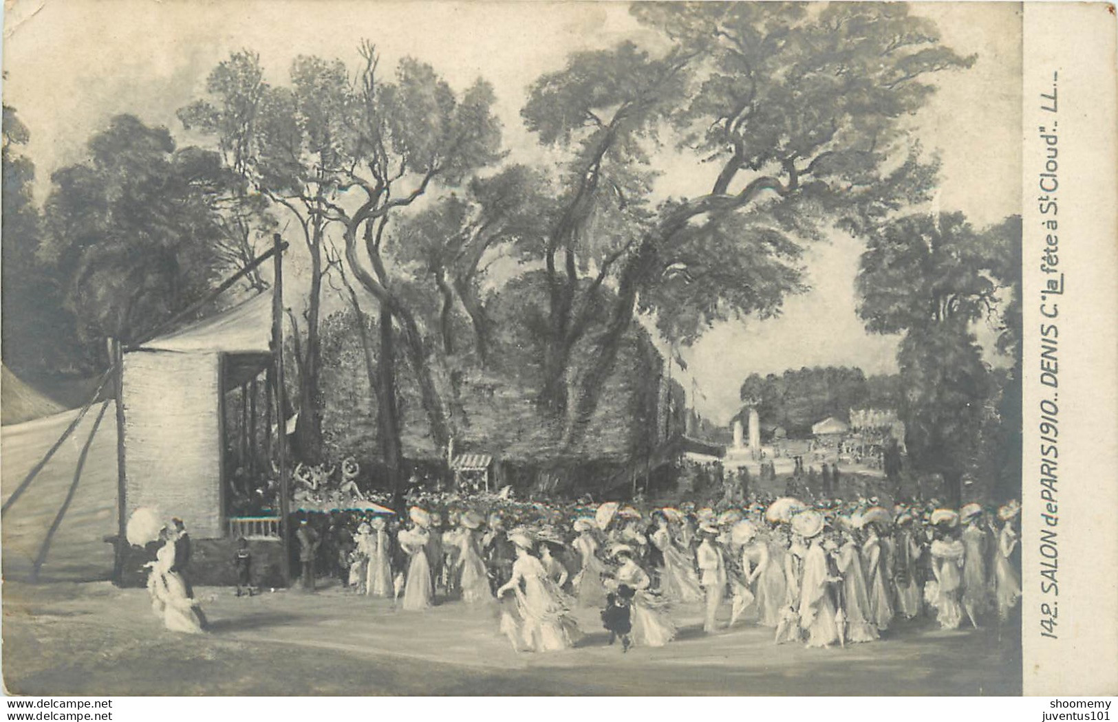 CPA Salon De Paris 1910-La Fête à Saint Cloud    L1105 - Exhibitions