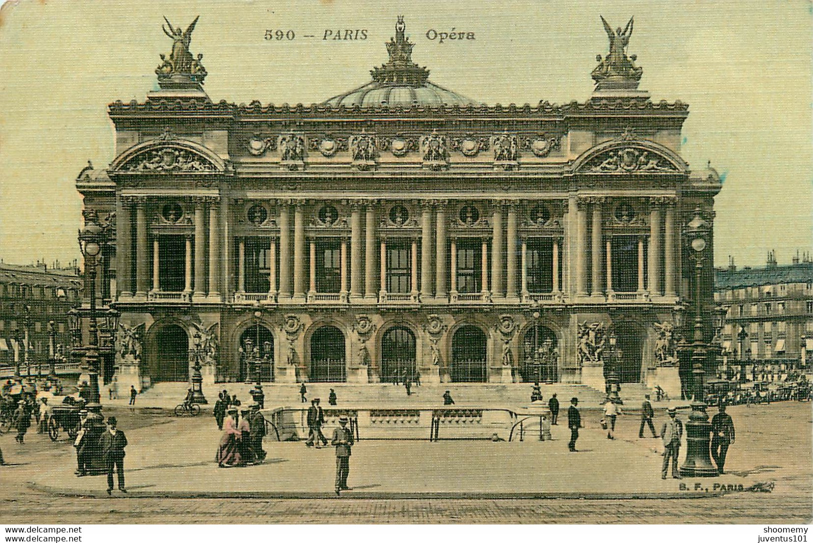 CPA Paris-Opéra-590-Timbre    L1652 - Autres Monuments, édifices