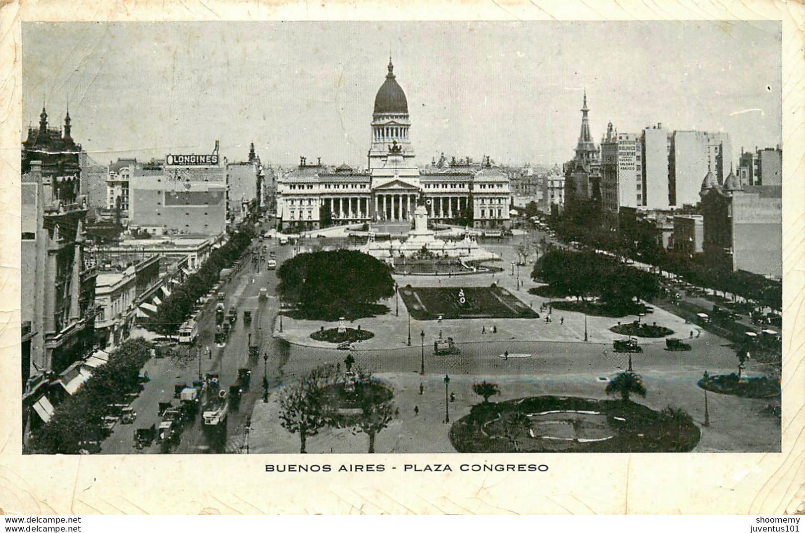 CPA Buenos Aires-Plaza Congreso        L1657 - Argentine