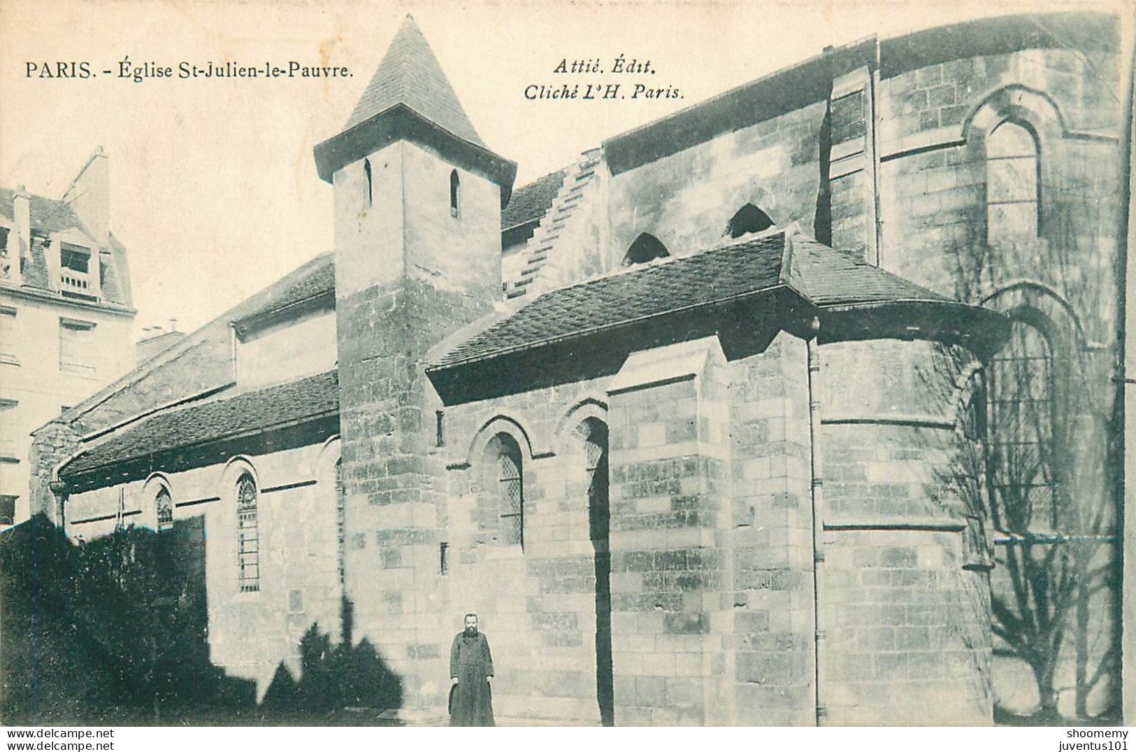 CPA Paris-Eglise St Julien Le Pauvre    L2177 - Eglises