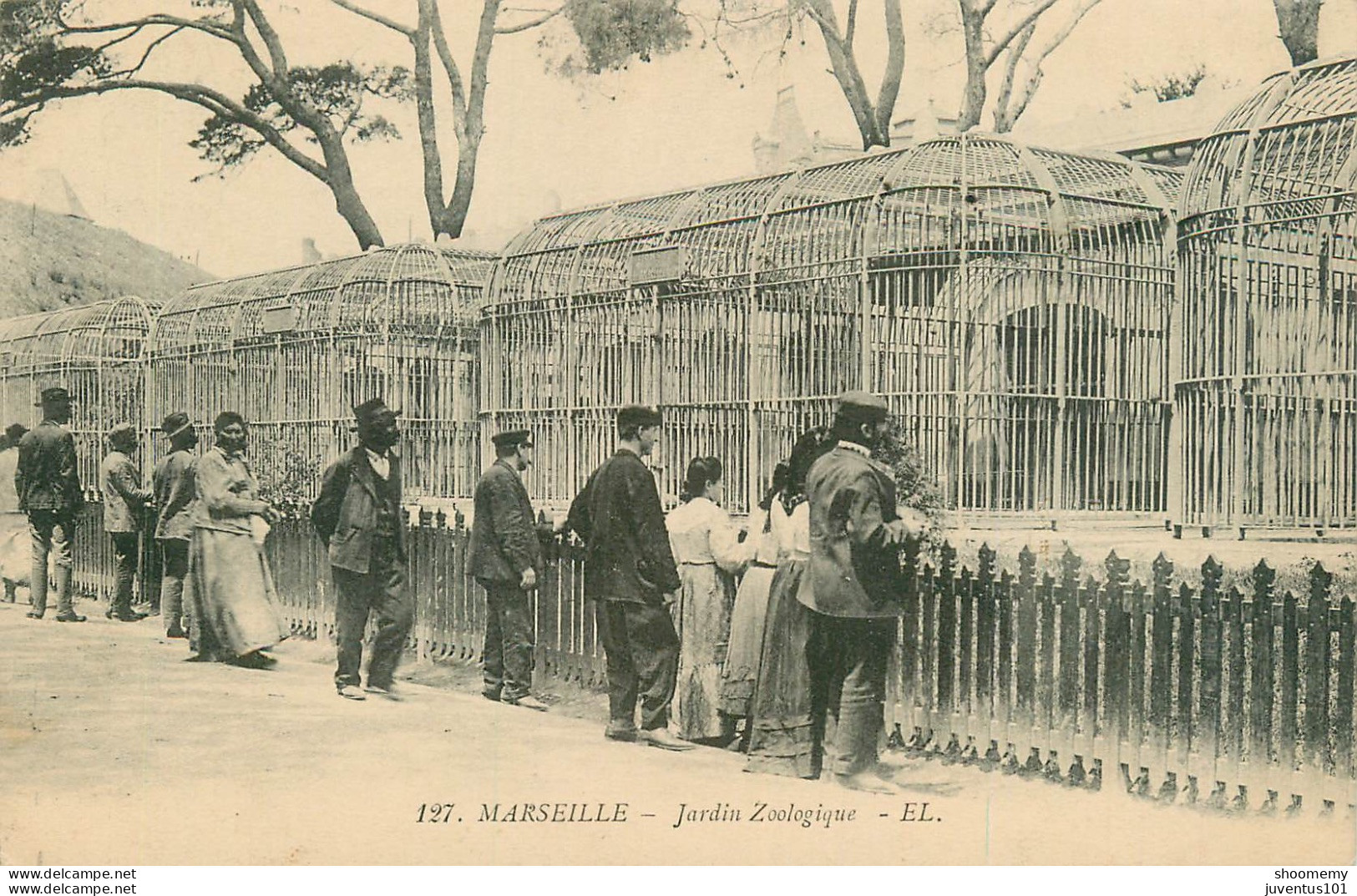 CPA Marseille-Jardin Zoologique-127-Timbre         L2178 - Non Classés